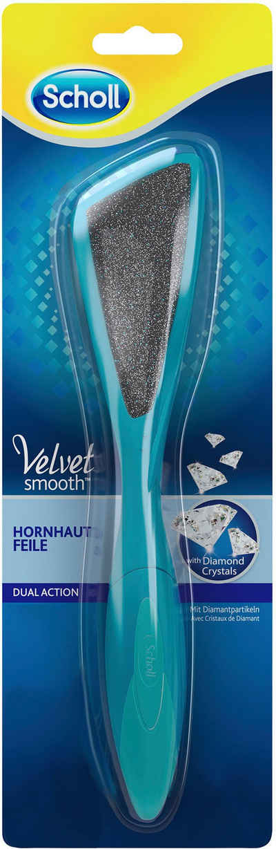 Scholl Hornhautfeile »Velvet Smooth Dual Action Hornhautfeile«, mit Diamantpartikeln