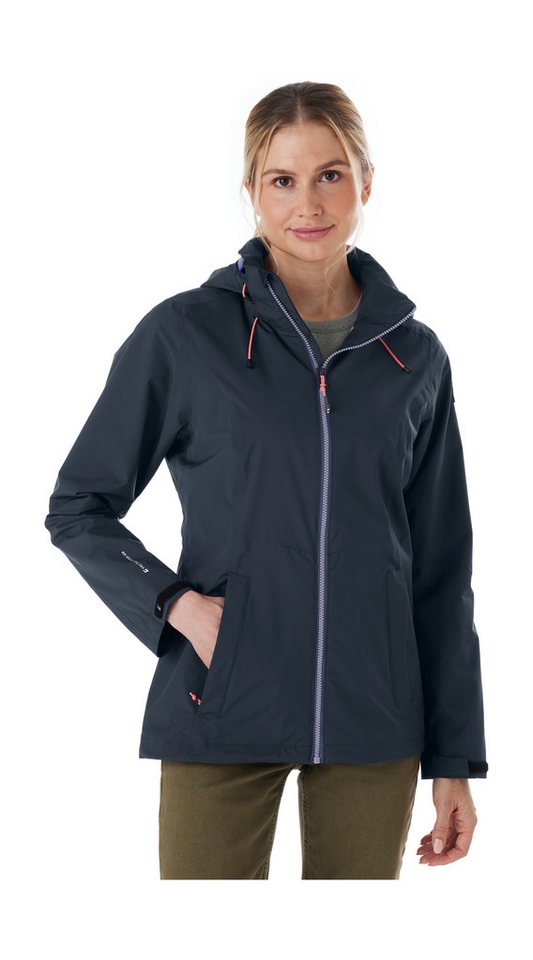 Killtec Outdoorjacke Damen Regenjacke OOKS 1 Leichte, wasser- und winddichte Jacke, atmungsaktiv, abnehmbare Kapuze