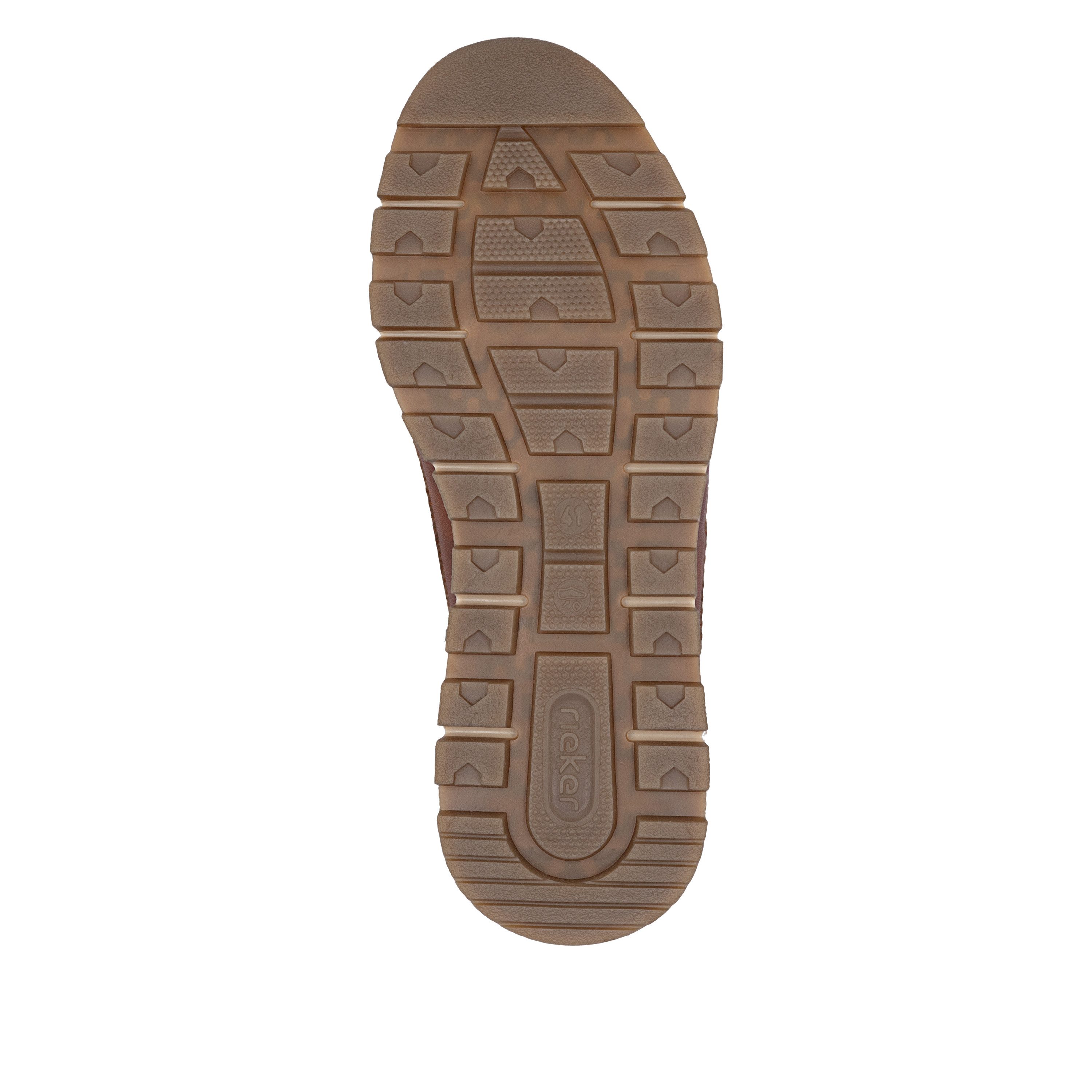 Rieker Sneaker Schnürschuh, Halbschuh, Casual-Sneaker mit gep. Schaftrand