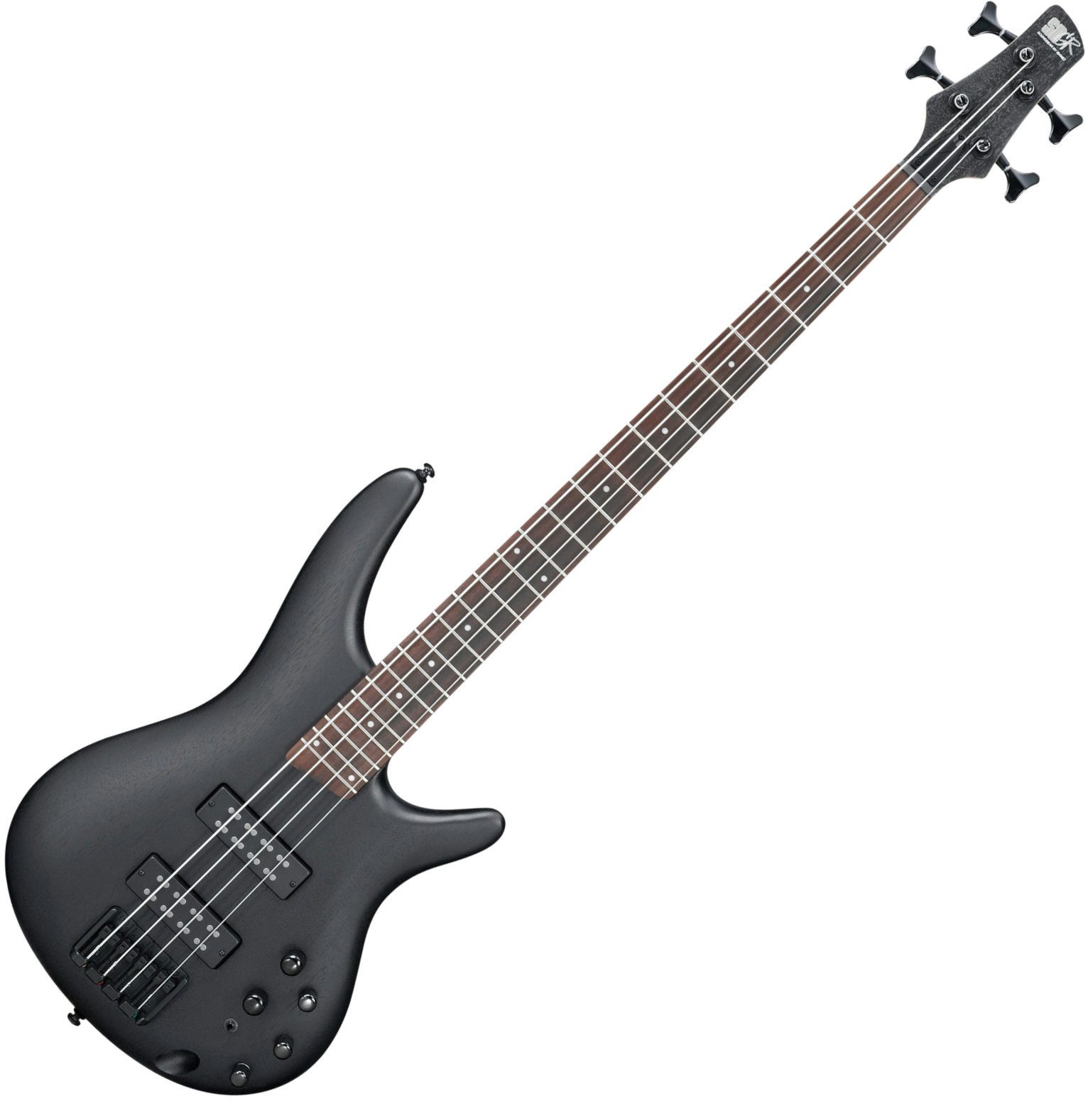 Ibanez E-Bass Ibanez SR300EB-WK Weathered Black, SR, Aktiver E-Bass, 4-St.