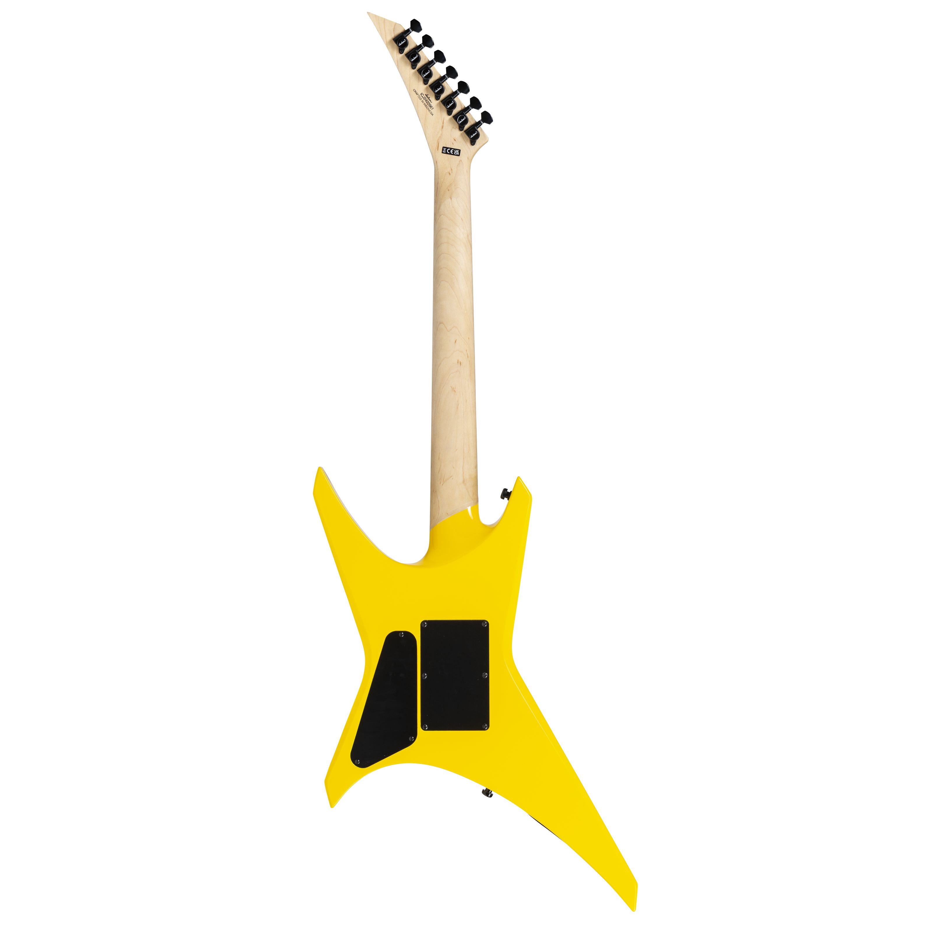 Jackson E-Gitarre, E-Gitarren, Andere Modelle, Pro Signature Dave Davidson Warrior WR7 MPL Ferrari Yellow -
