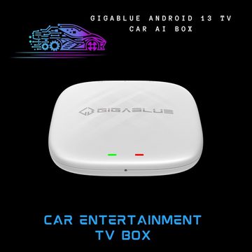 Gigablue CarPlay AI Box Android 13 TV Apple CarPlay & Android Auto Navigationsgerät