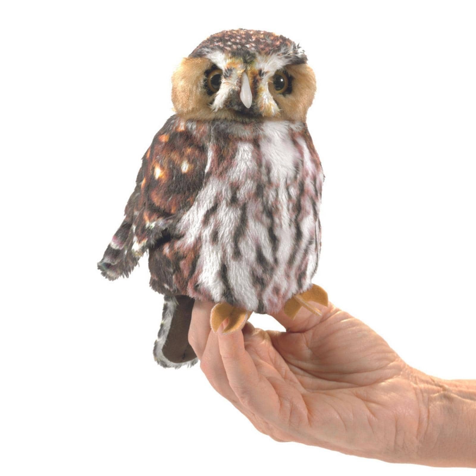 Folkmanis Handpuppen Handpuppe Folkmanis Sperlingskauz günstig online kaufen