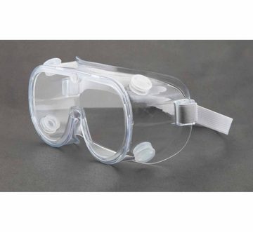 OUBO Arbeitsschutzbrille Schutzbrille - Arbeitsschutzbrille Antibeschlag Antispeichel Augenschutzbrille Vollsichtbrille Schutzbrille für Brillenträger Transparent