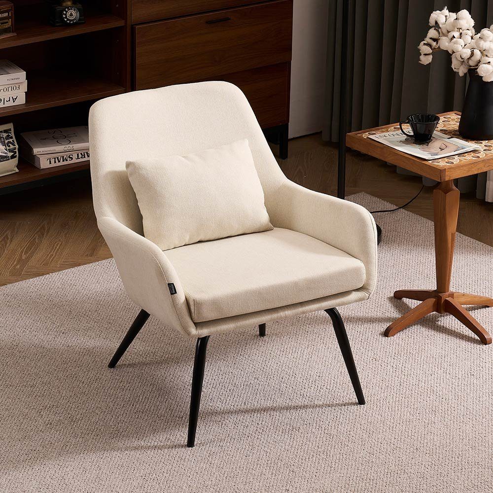 HOME DELUXE Loungesessel Sessel ORION Beige günstig online kaufen