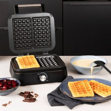 PRINCESS Waffeleisen 132398 Deluxe, 1500 W