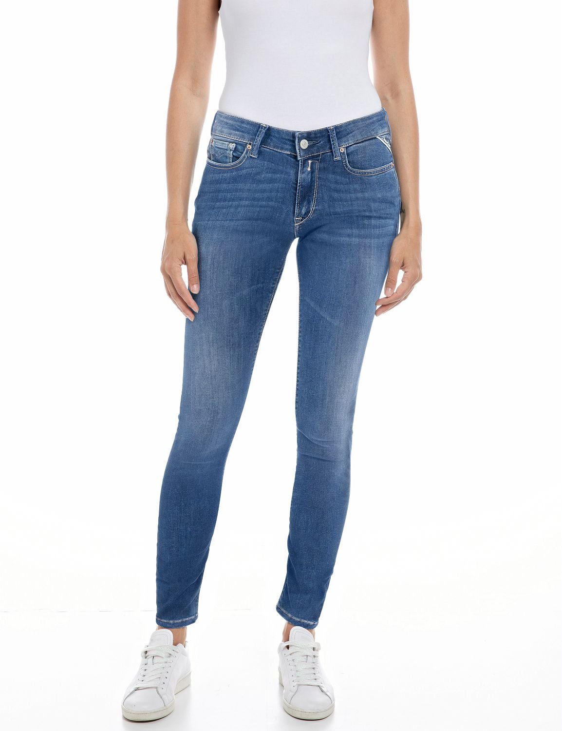 Replay Skinny-fit-Jeans NEW LUZ Jeanshose mit Stretch