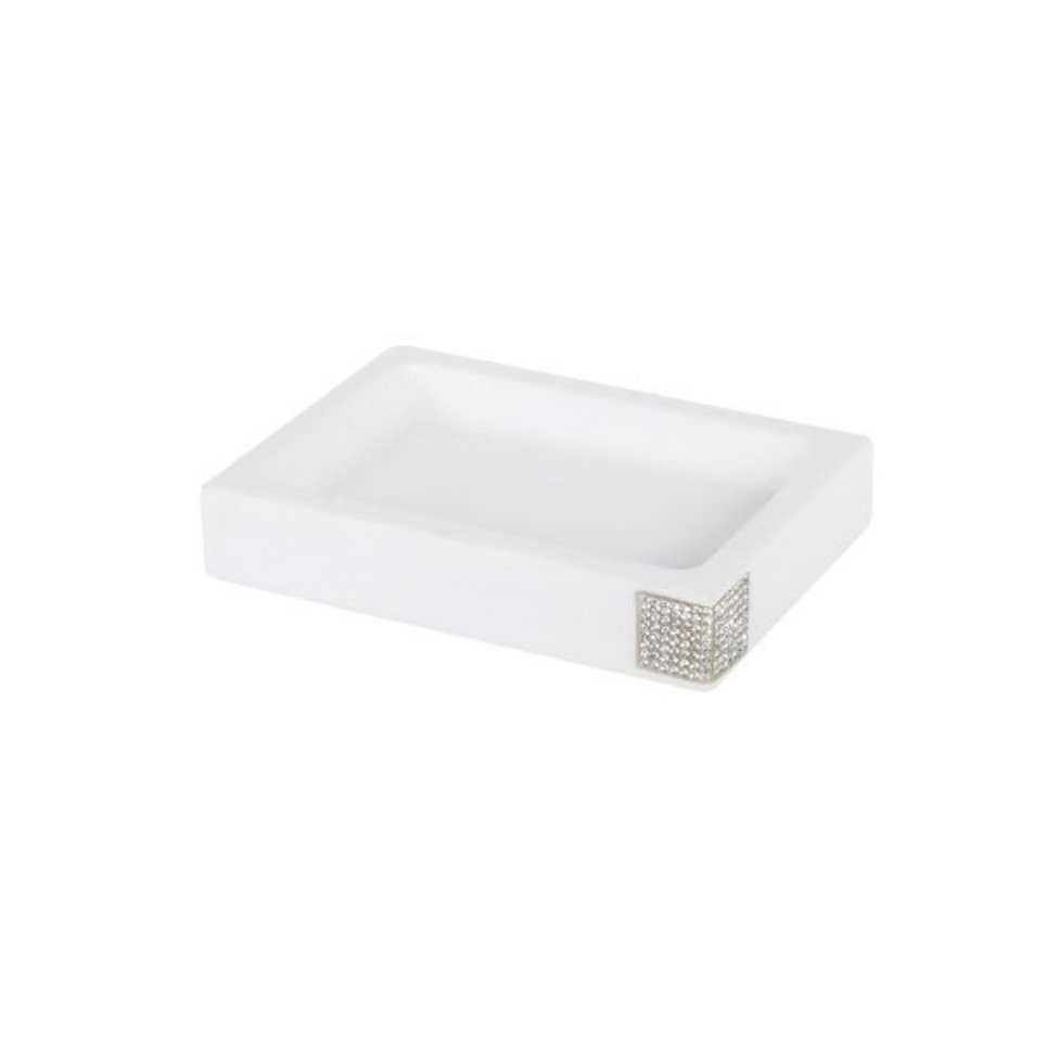 axentia Seifenschale Seifenschale Lindos, weiß, Polyresin günstig online kaufen