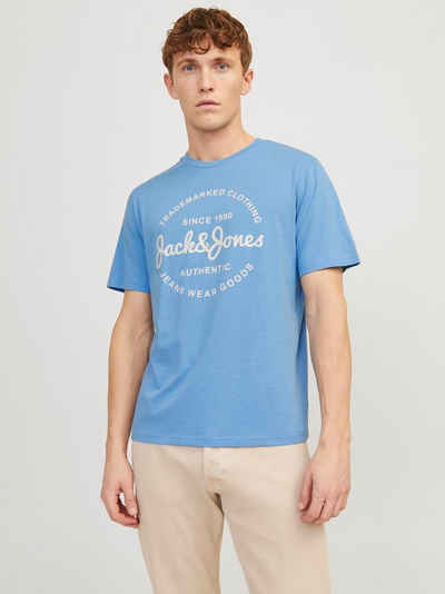 Jack & Jones Kurzarmshirt JJFOREST TEE SS CREW NECK