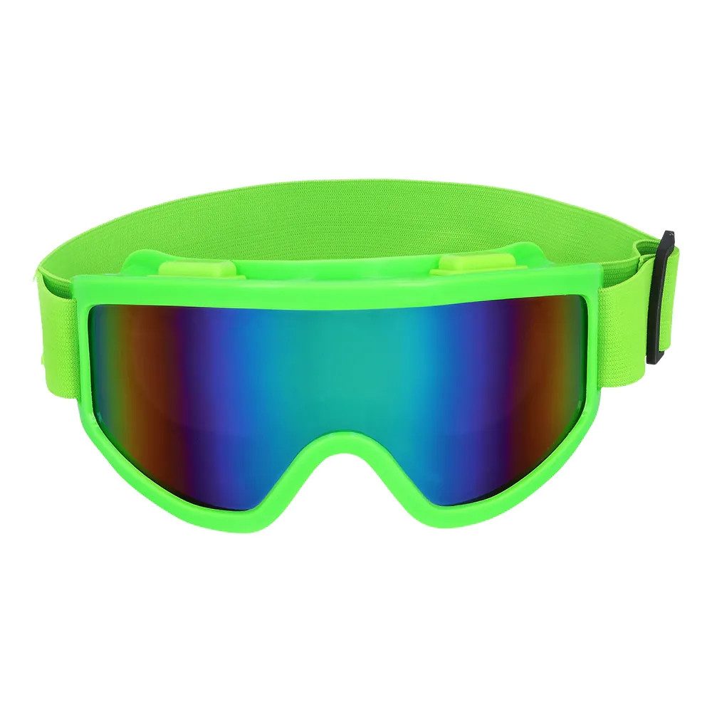 Boland Kostüm Party Ski-Brille Neon UV oder schwarz Spiegelglas Après Ski Party, Neonvarianten mit UV-Effekt für Schwarzlicht und Neon-Partys