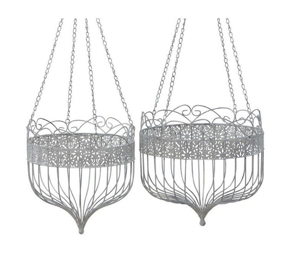 BOLTZE Blumenampel Boltze Hängekorb Dekohänger 2 teilig 38cm günstig online kaufen