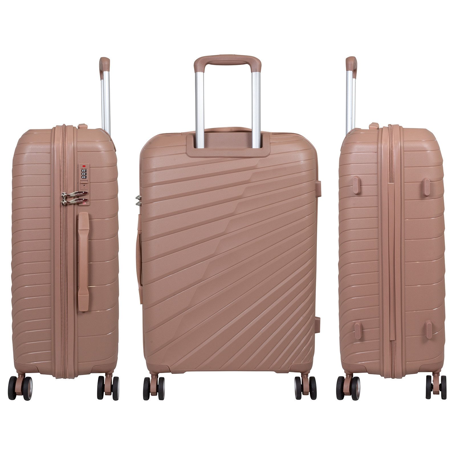 Trendyshop365 Hartschalen-Trolley Reisekoffer Monza, 4 Farben, günstig online kaufen