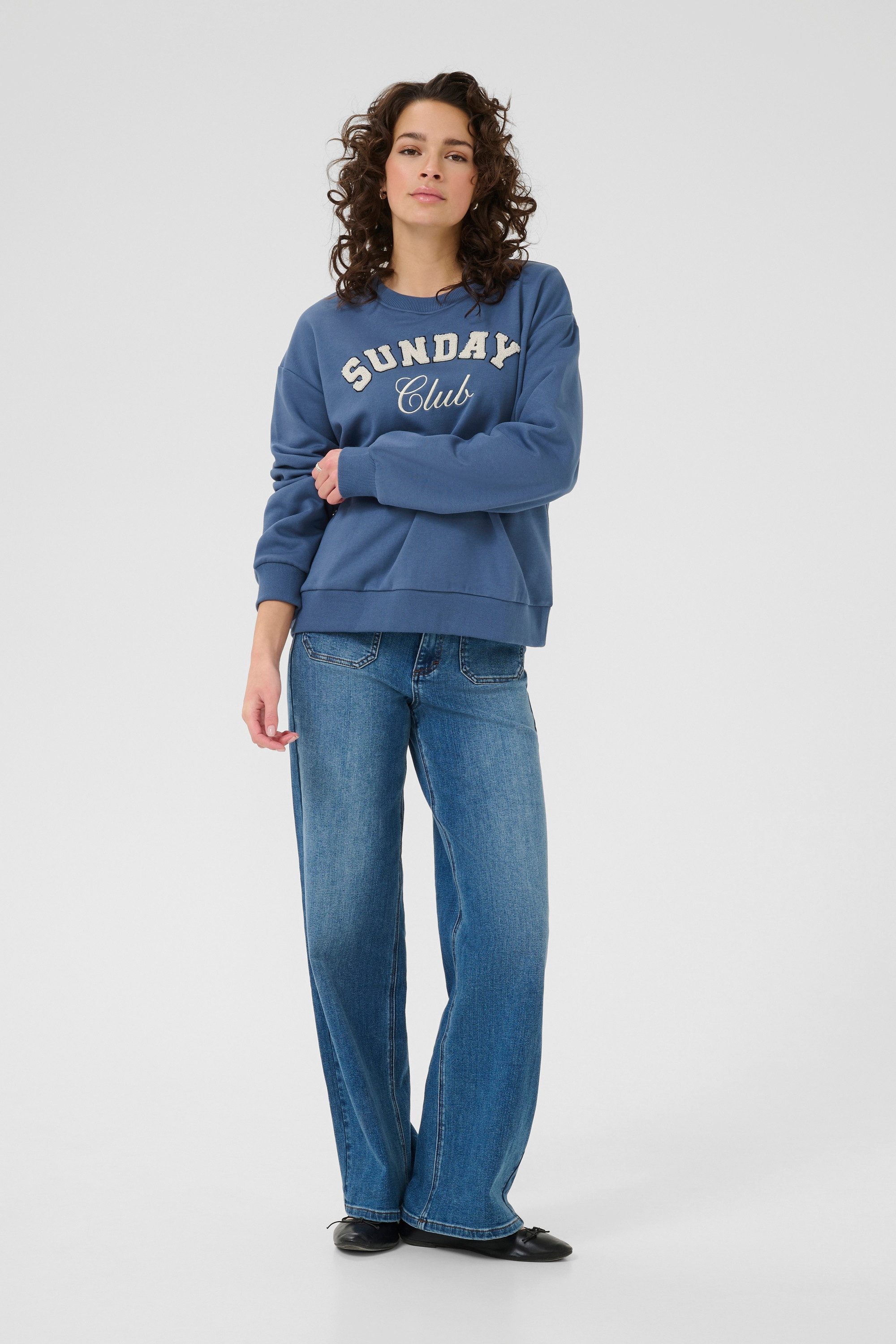 KAFFE Fleecepullover Sweatshirt KAelenora günstig online kaufen