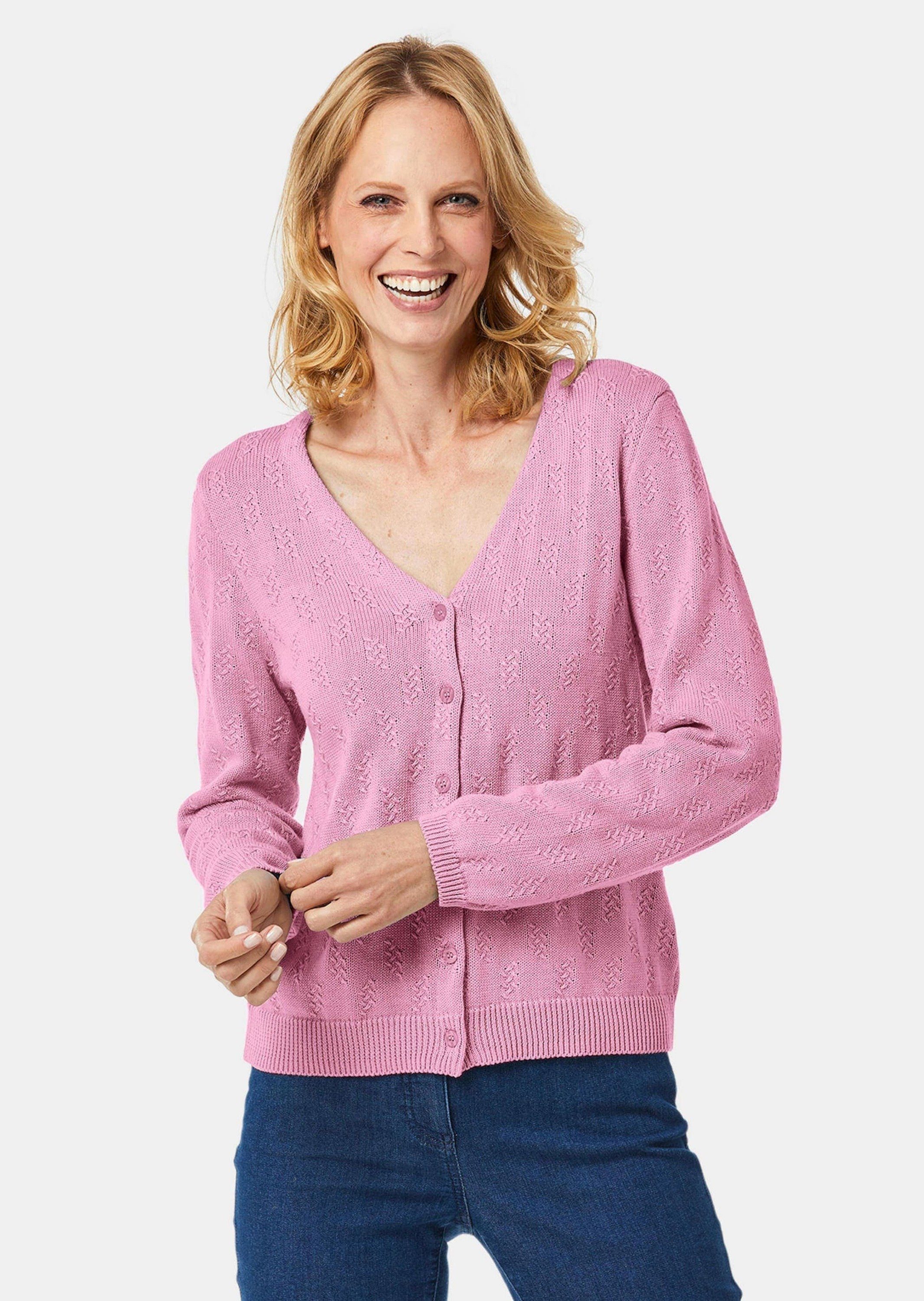 GOLDNER Strickjacke Kurzgröße: Cardigan – Bild 2 von 5