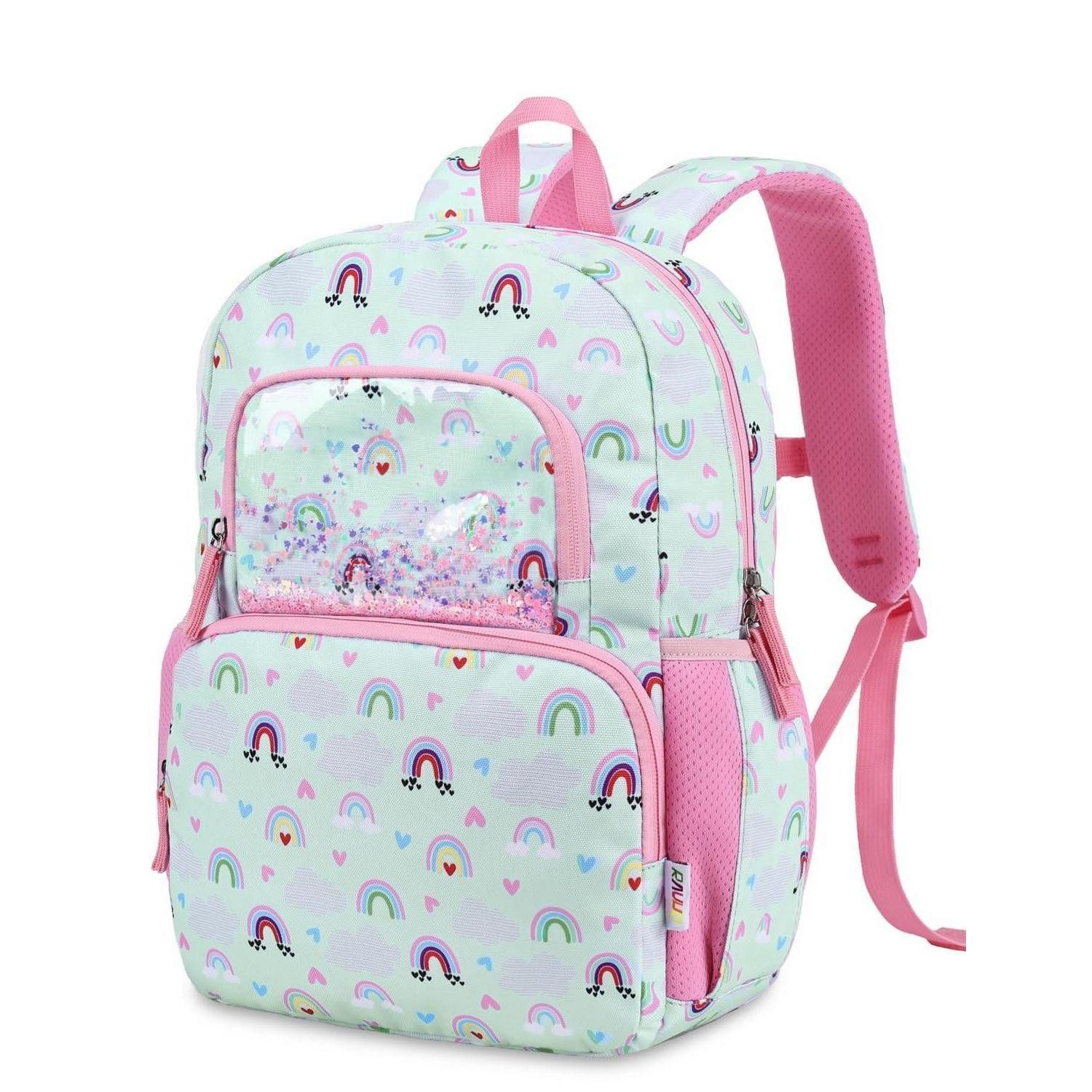 LuxusKollektion Kinderrucksack Kinderrucksack Mädchen Regenbogen 12L