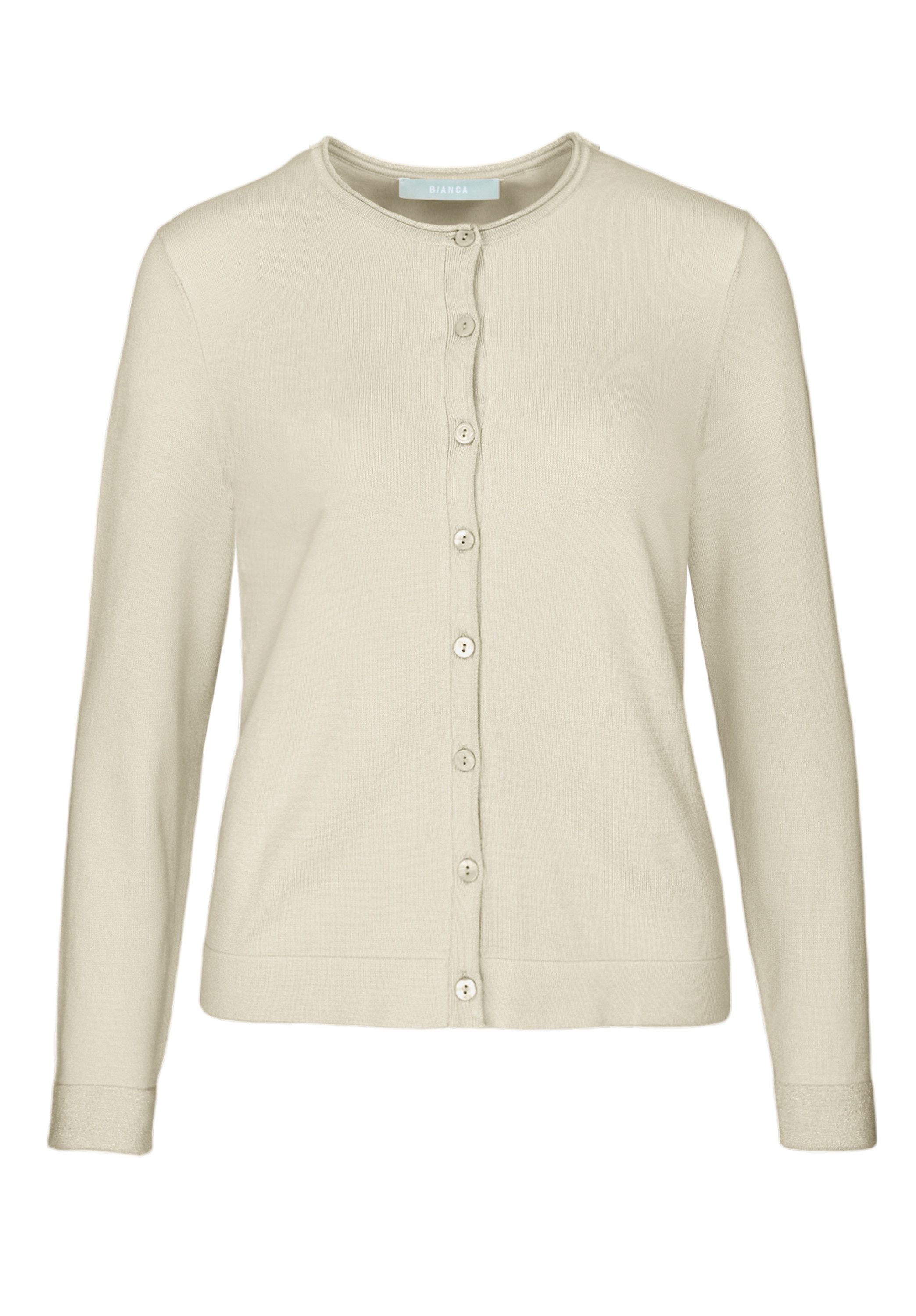 bianca Strickjacke RANIS in trendigem Feinstrick günstig online kaufen