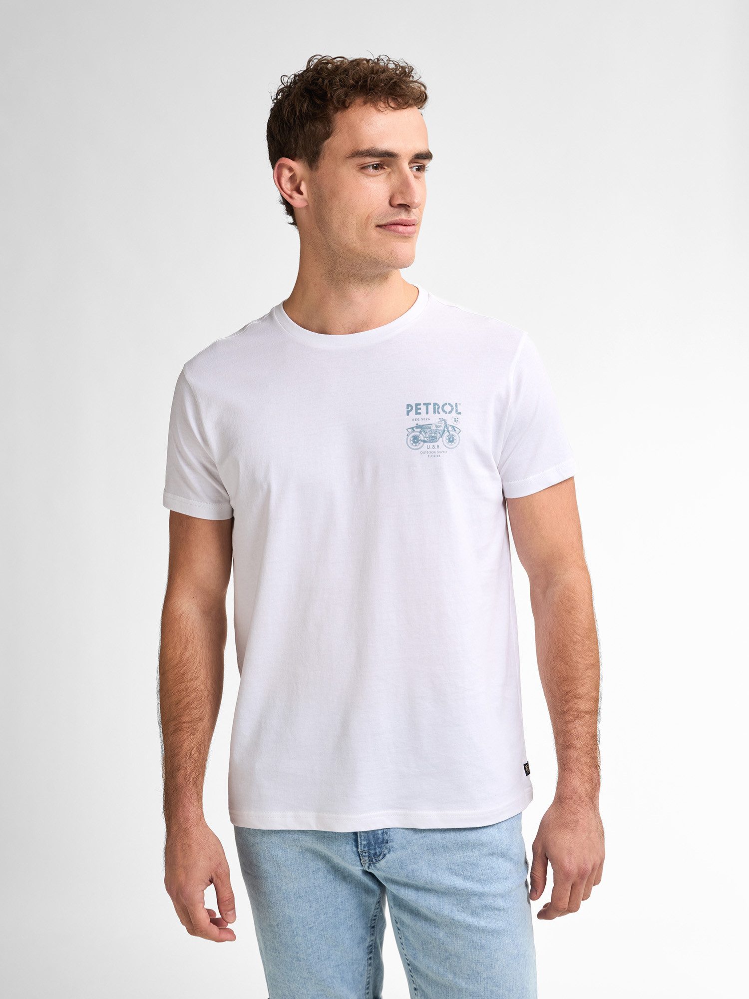 Petrol Industries T-Shirt Back Print Bayfrontstone günstig online kaufen