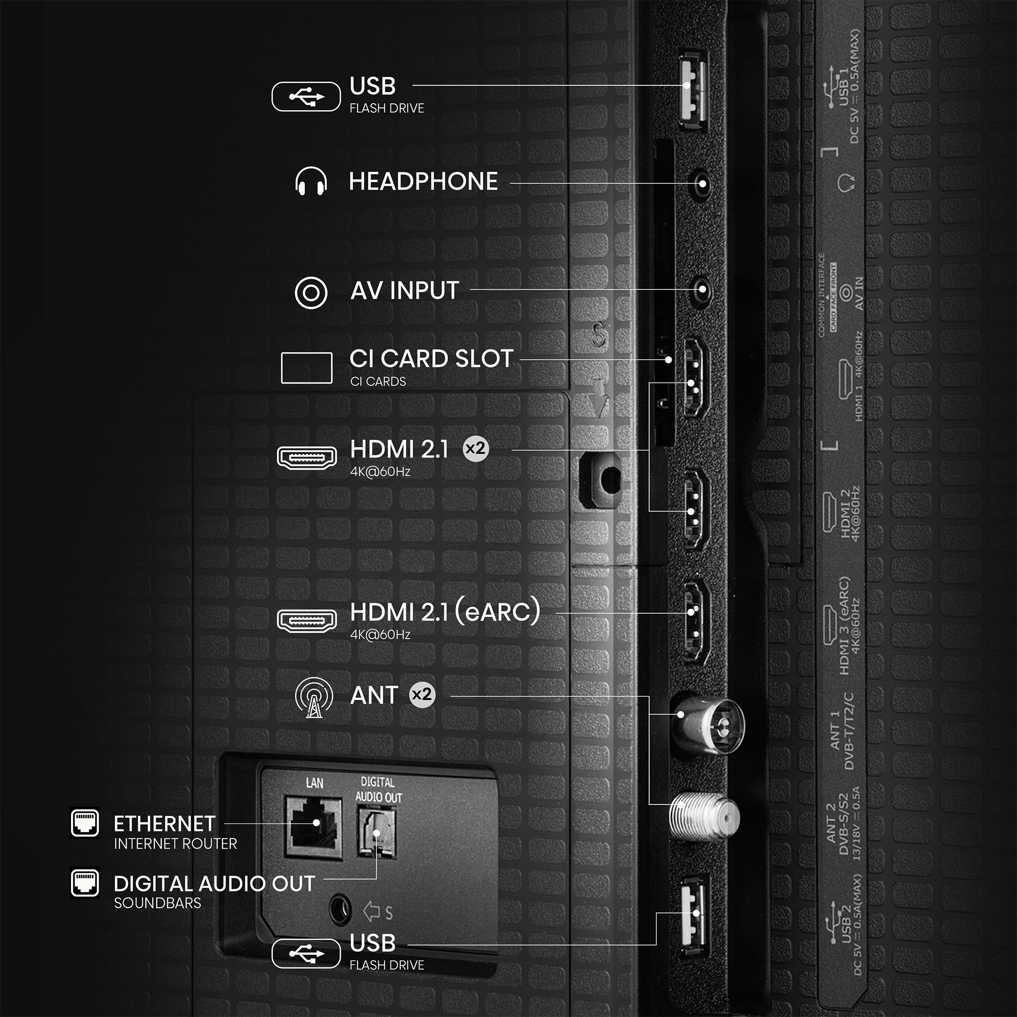 Hisense 50A7Q QLED-Fernseher (126 cm/50 ...