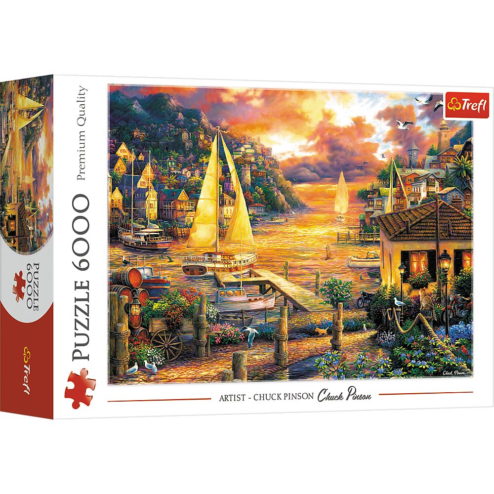 Puzzle Chuck Pinson Träume fangen Puzzle, 6000 Puzzleteile, Made in Europe