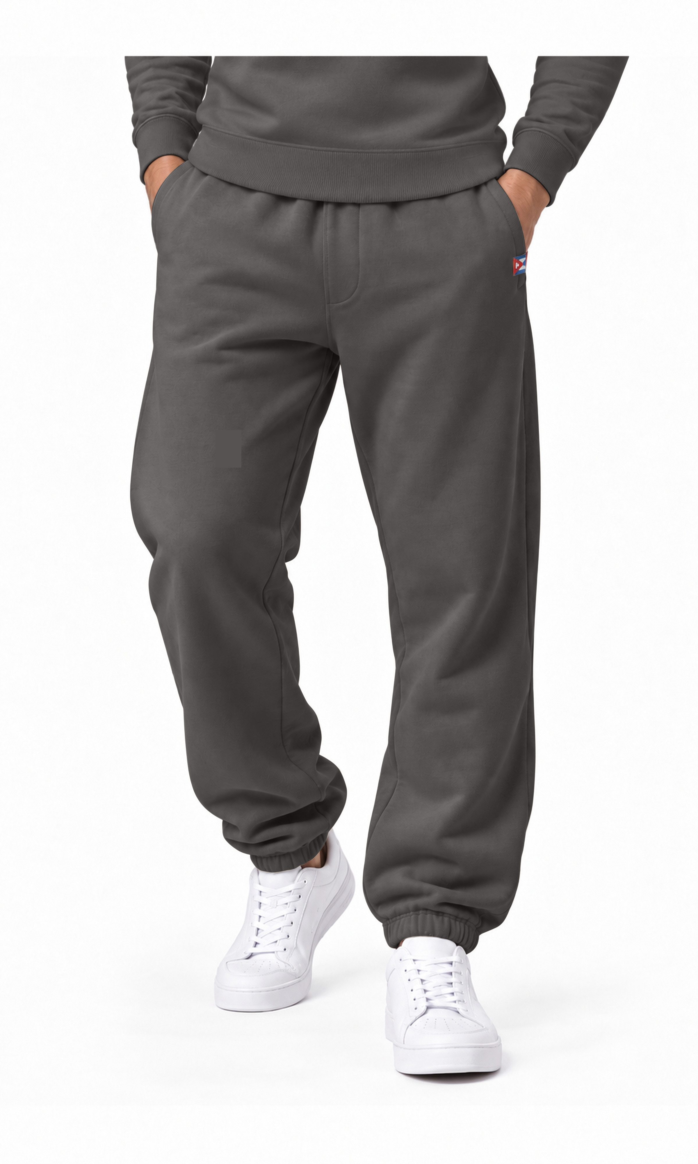 CUBAIANS Jogginghose Caonao Herren Jogginghose Baggy Pant Hose Freizeit Loose Fit Elastischer Bund mit Tunnelzug