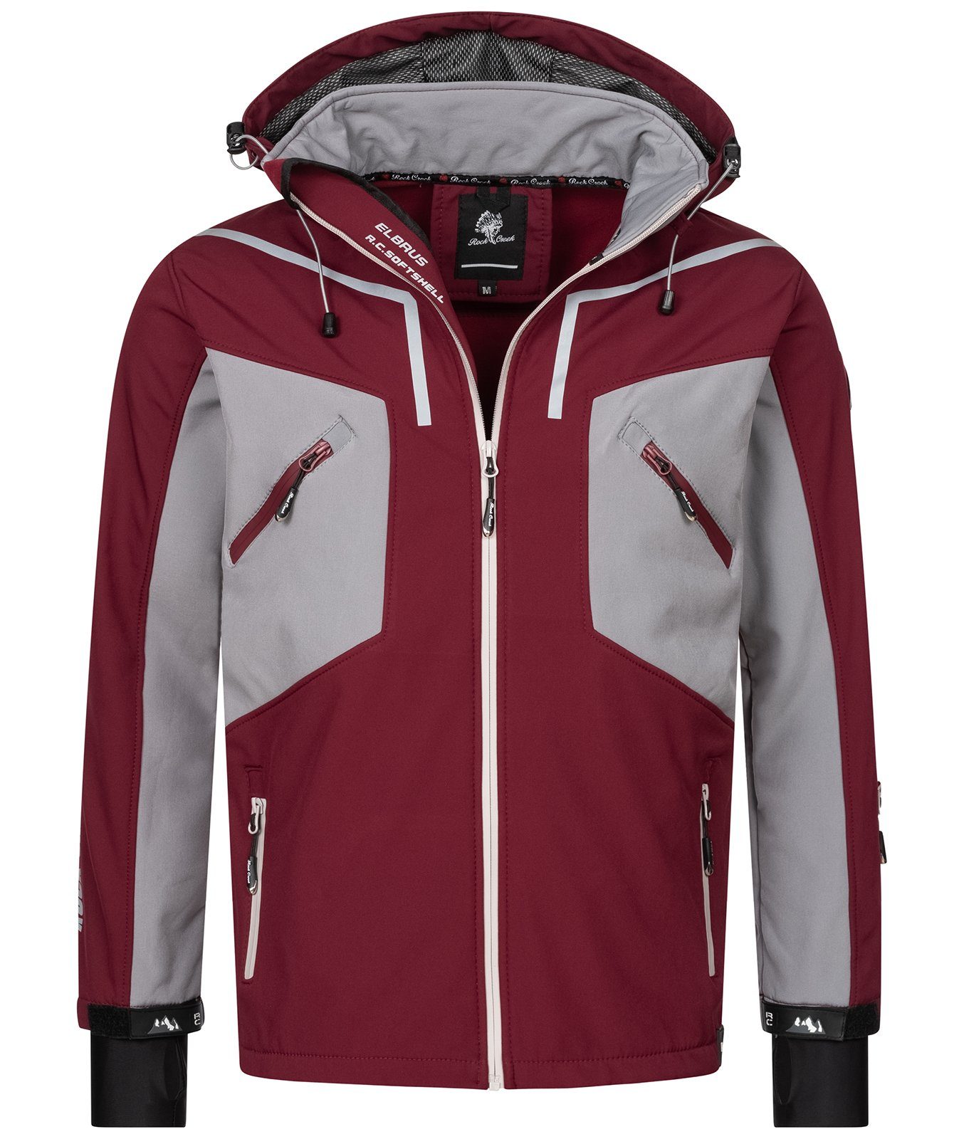 Rock Creek Softshelljacke Herren Softshelljacke Wanderjacke H-293