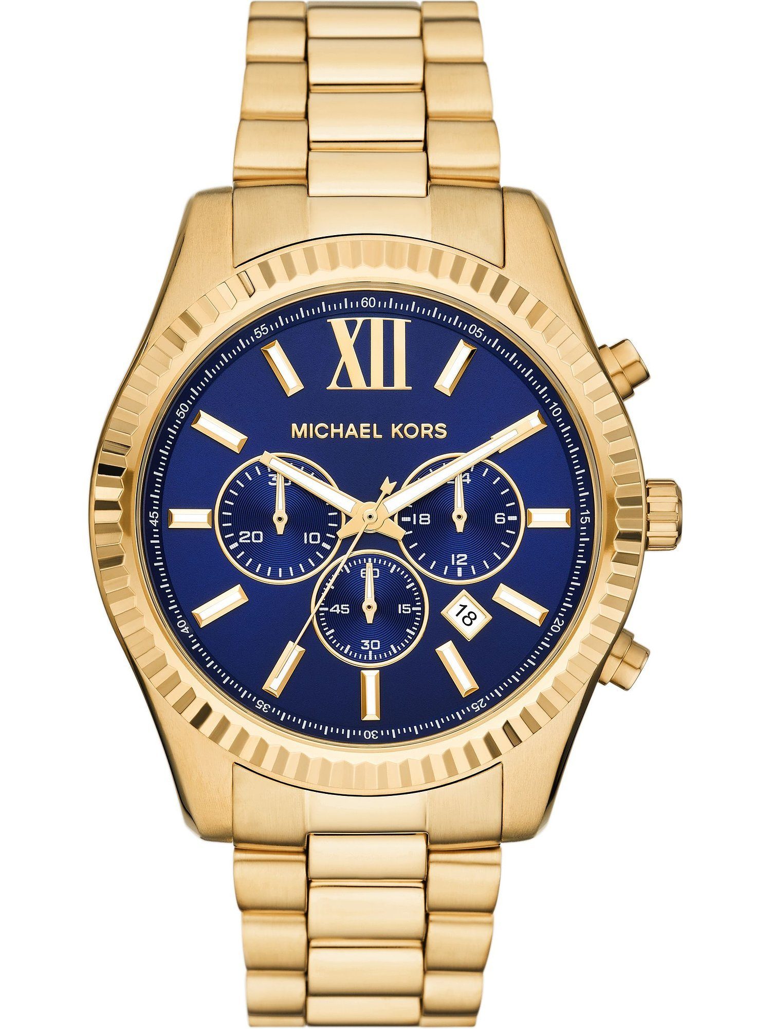 Chronograph Michael Kors Herren-Uhren Analog Quarz