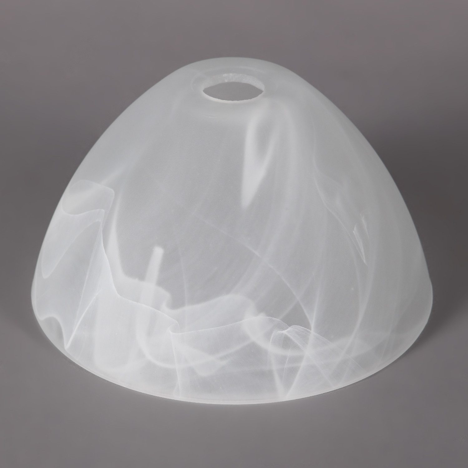 Home4Living Lampenschirm Lampenglas Alabasterglas Glasschirm Weiß Ø 15cm Leuchtenglas, Dekorativ