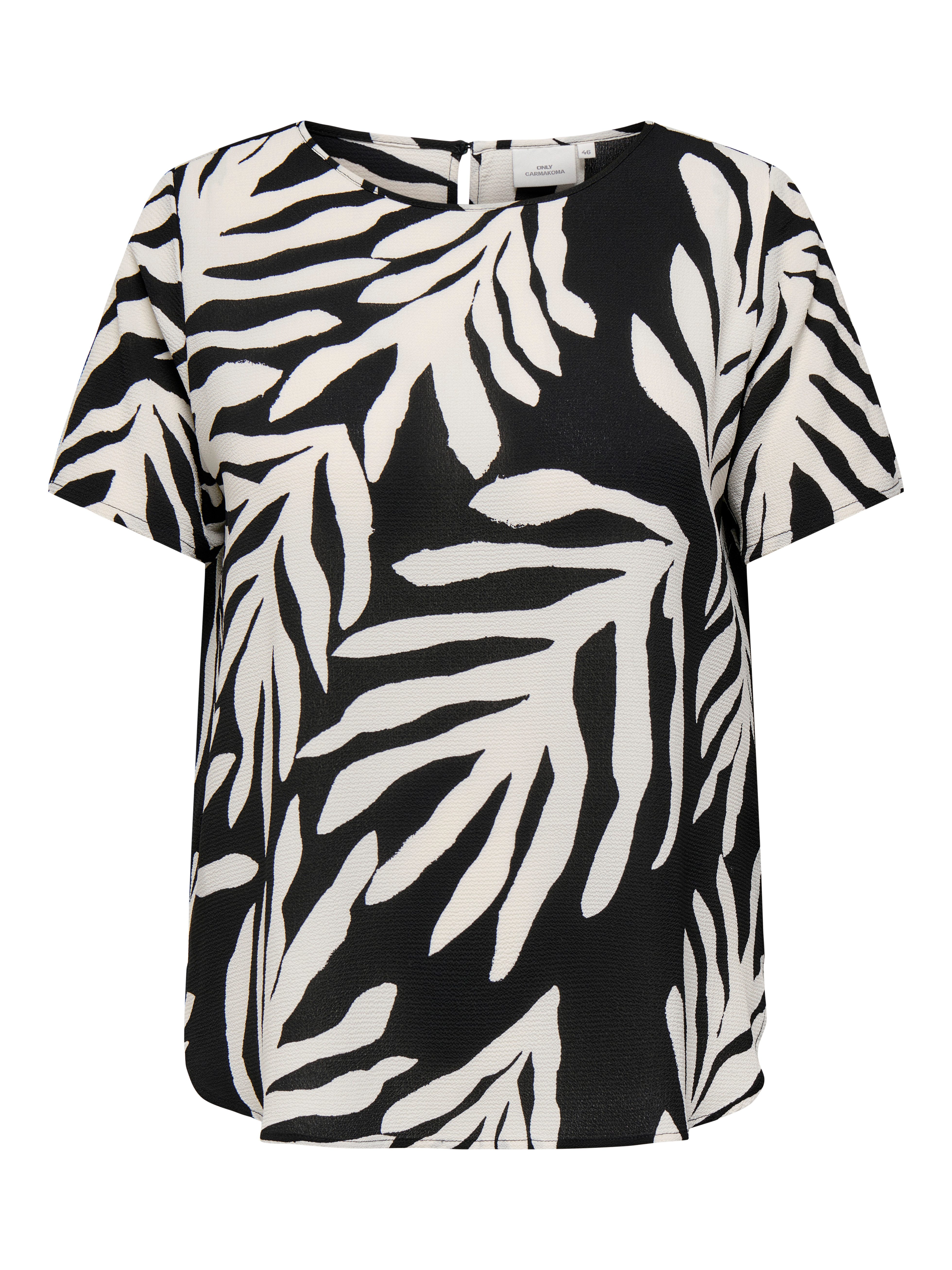 Black AOP:UPSCALED PALM