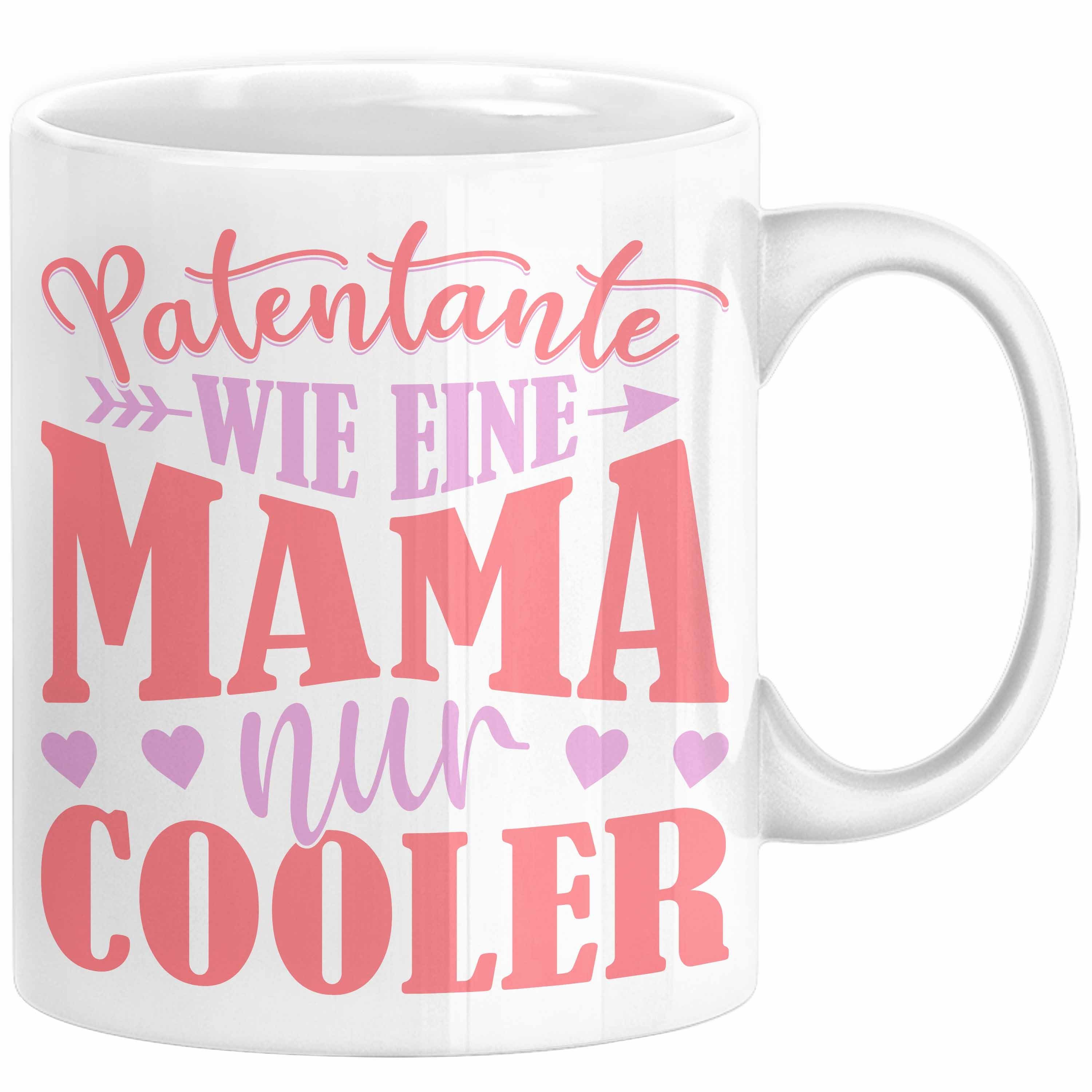 Trendation Tasse Patentante Geschenk Tasse Spruch Geschenkidee Beste