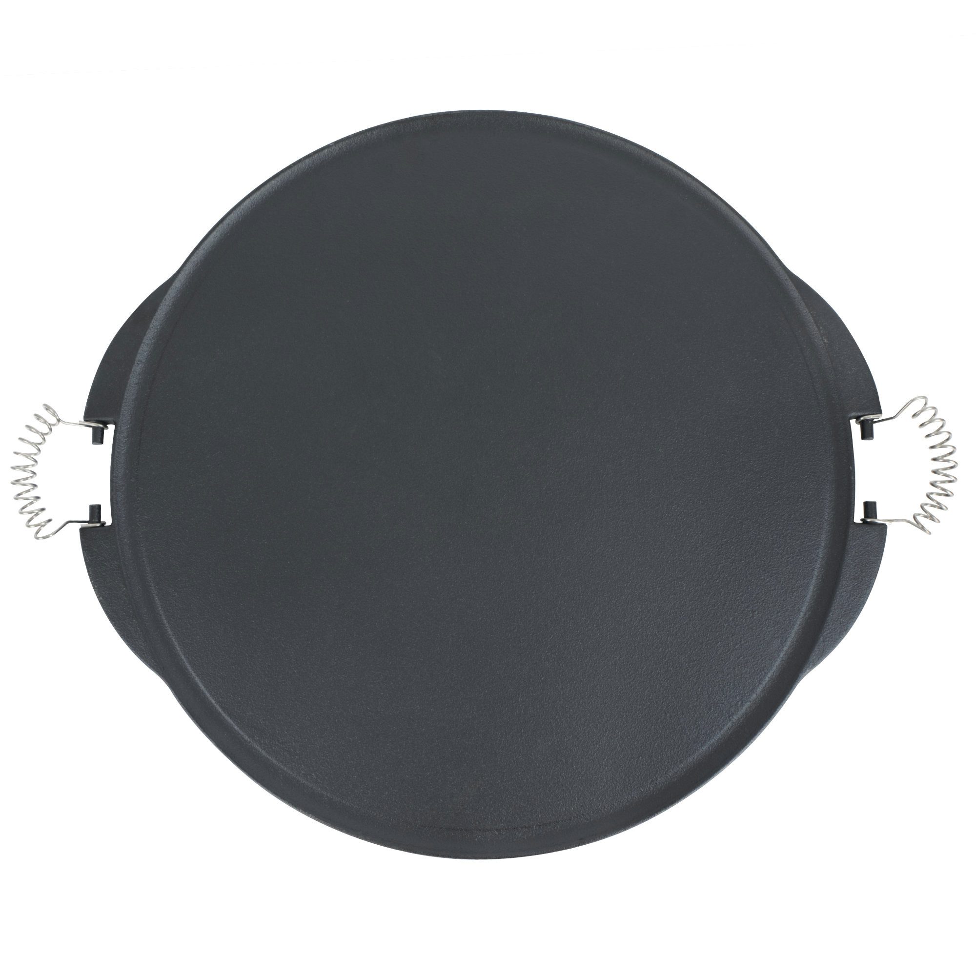 BBQ-Toro Grillplatte Gusseisen Grillplatte mit Griffen, Ø 53 cm, Wendeplatte, emailliert