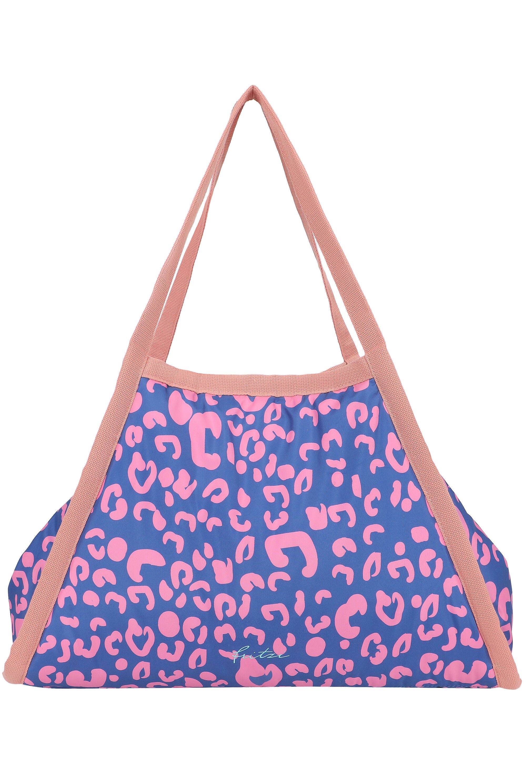 Fritzi aus Preußen Shopper Ini Shopper Leo, mit Leo-Print