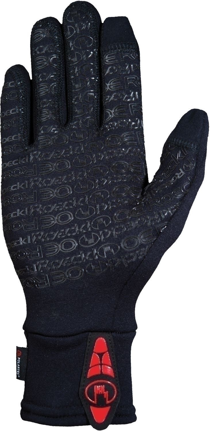 Roeckl Baumwollhandschuhe Polartec Outdoor Kailash schwarz