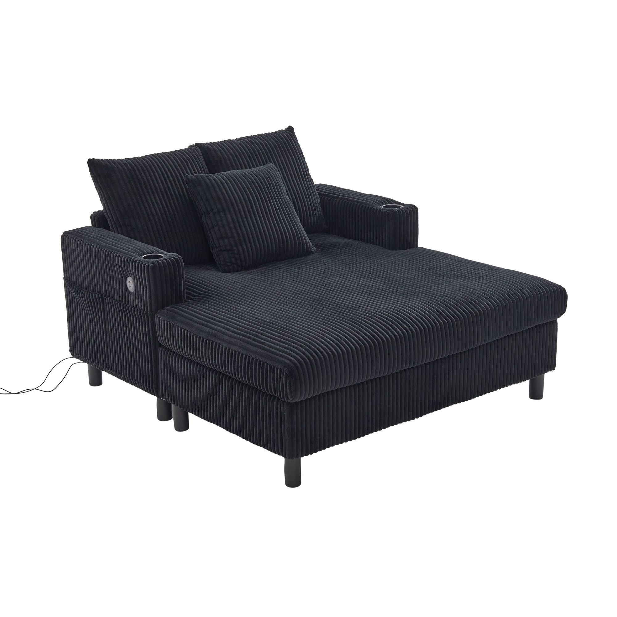KLAM HOME Loungesofa Premium Chaiselongue mit günstig online kaufen