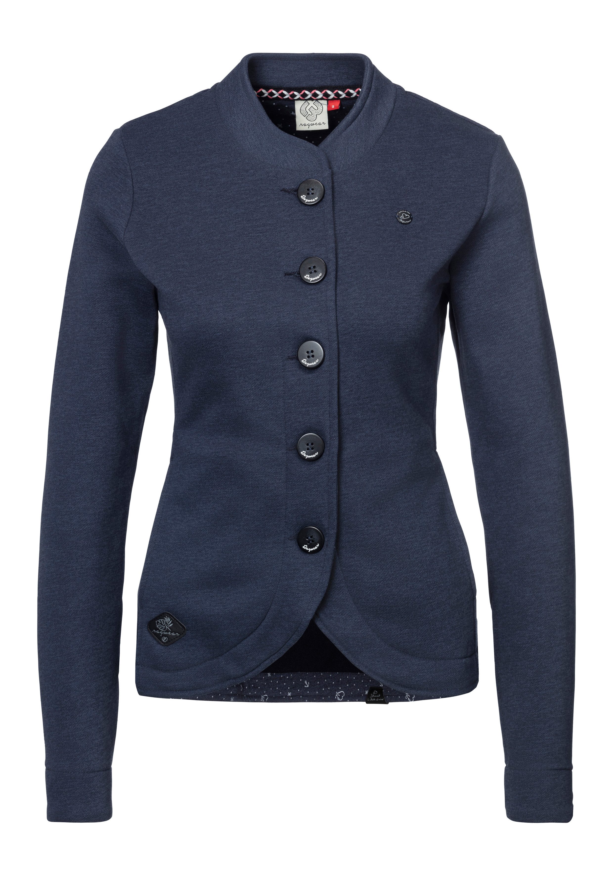 Ragwear Sweatjacke AVALINA O maritimer Sweat-Blazer günstig online kaufen