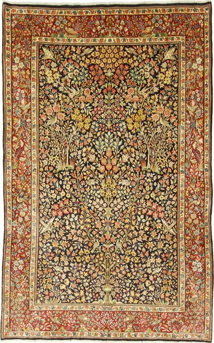 Orientteppich Kerman 176x283 Handgeknüpfter Orientteppich / Perserteppich, Nain Trading, rechteckig, Höhe: 12 mm