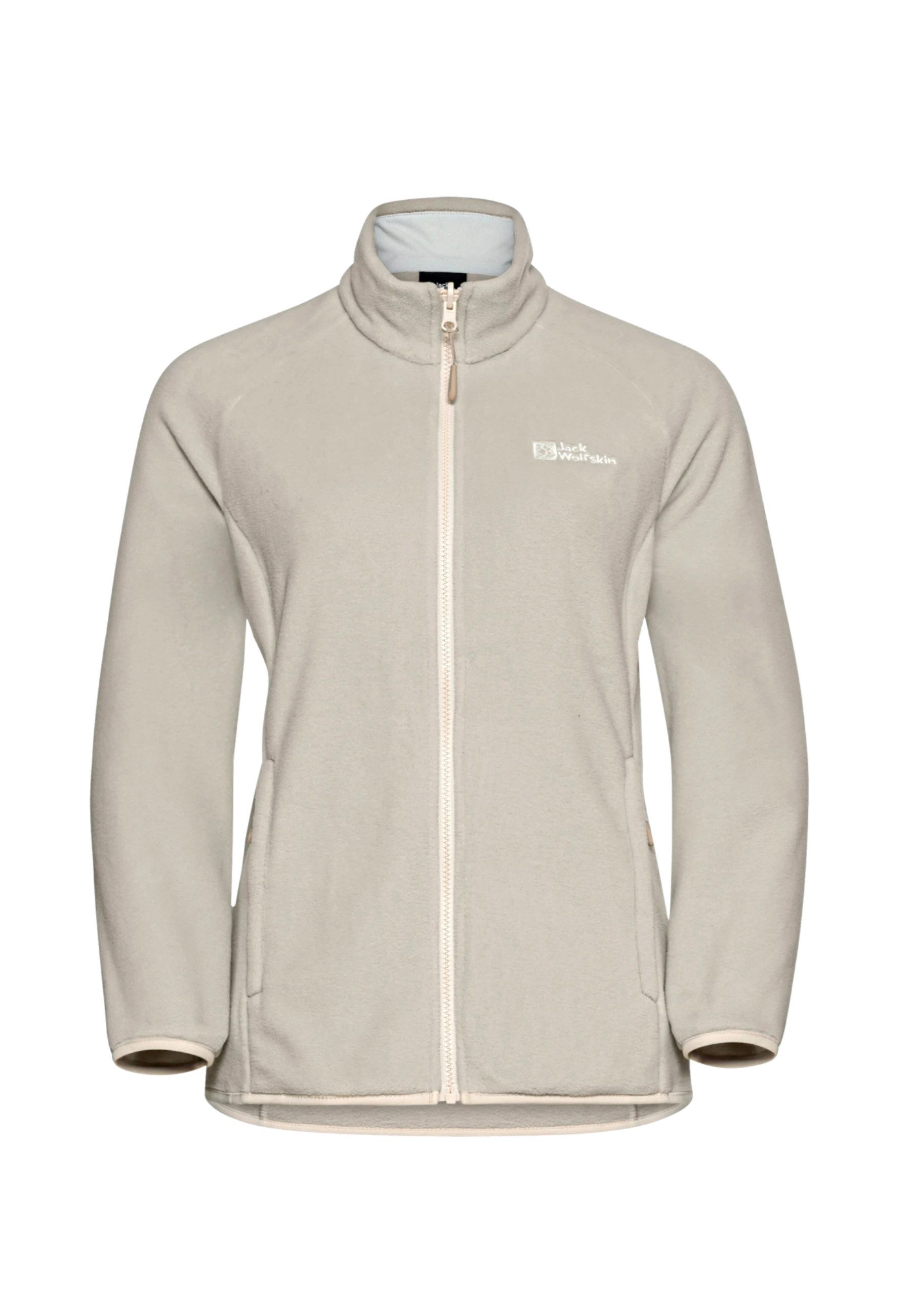 Jack Wolfskin Fleecejacke Jacke MOONRISE Fleecejacke (1-St) Atmungsaktiv