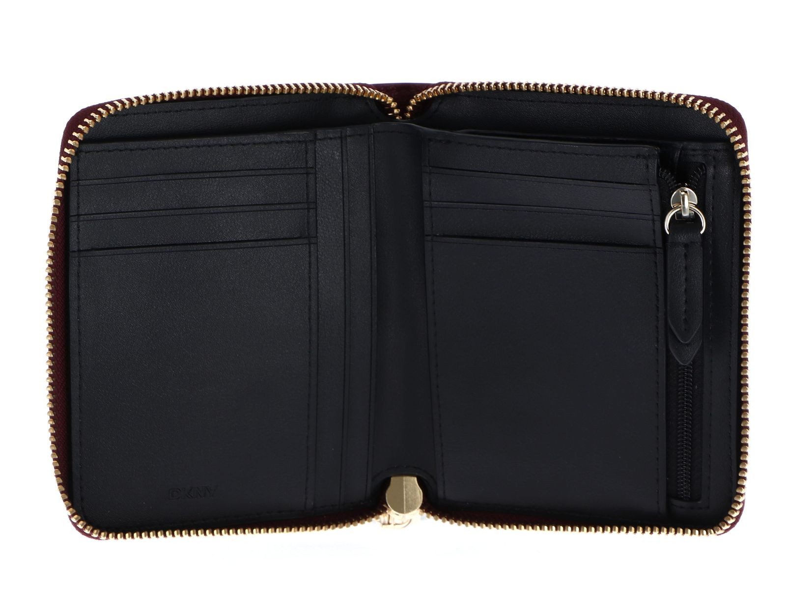 DKNY Geldbörse Zip Around Wallet, aus echtem Rindsleder