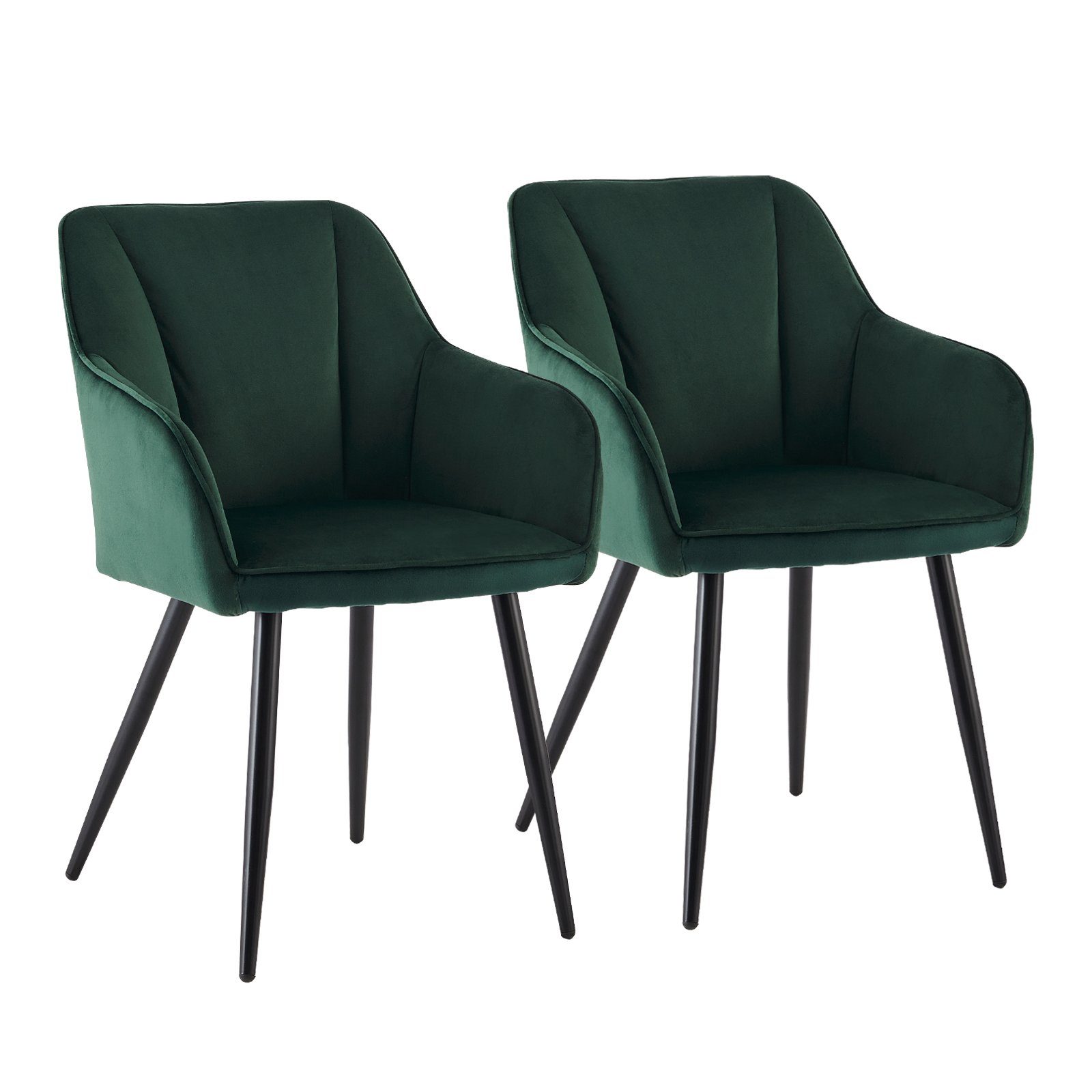 Ofcasa Esszimmerstuhl Samtstuhl (2er Set), Küchenstuhl günstig online kaufen