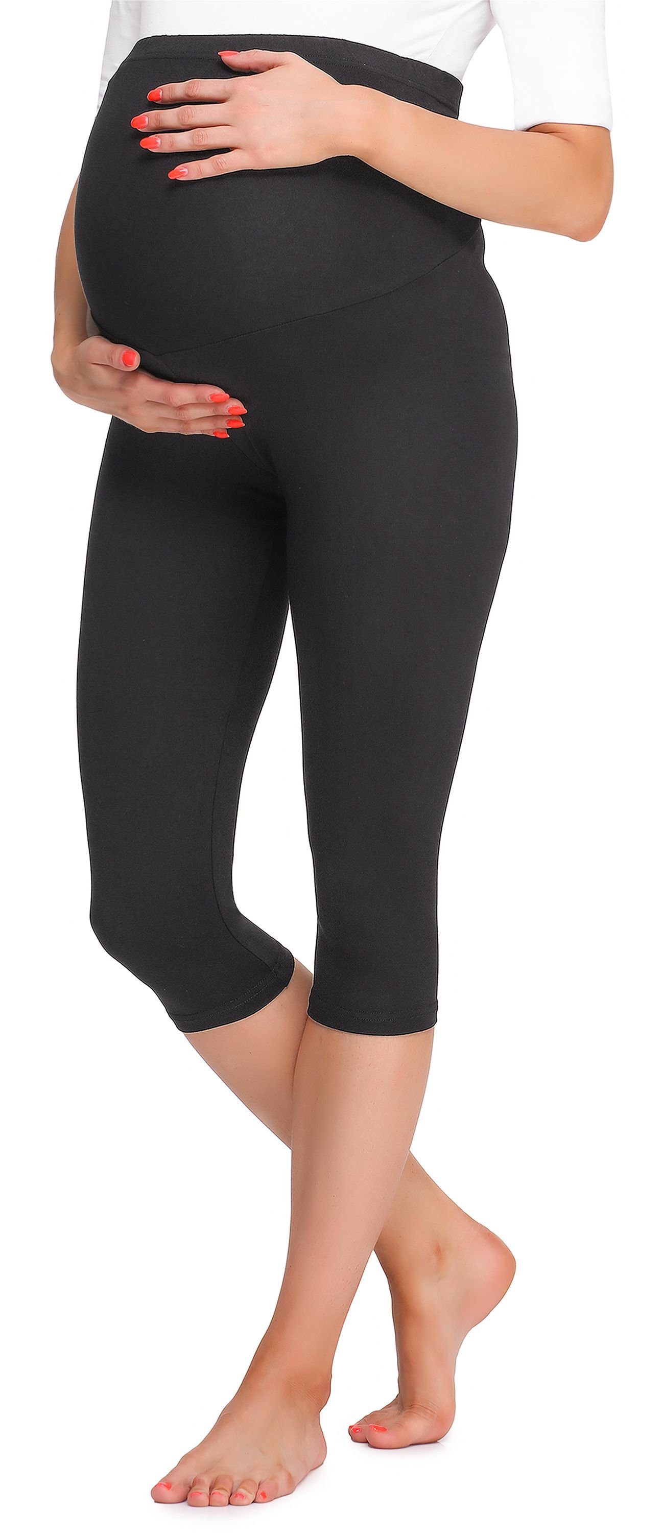Umstandsleggings Damen 3/4 Umstandsleggings BE20-258