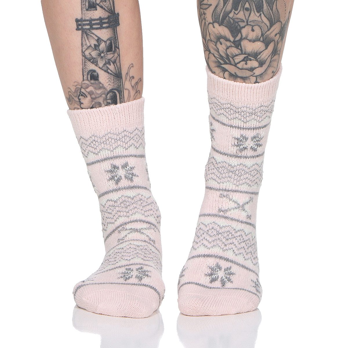 simaranda Norwegersocken Damen Socken gemischt 83 35-38 Bunt Gemischt 3 Paar (Spar-Set, 3-Paar)