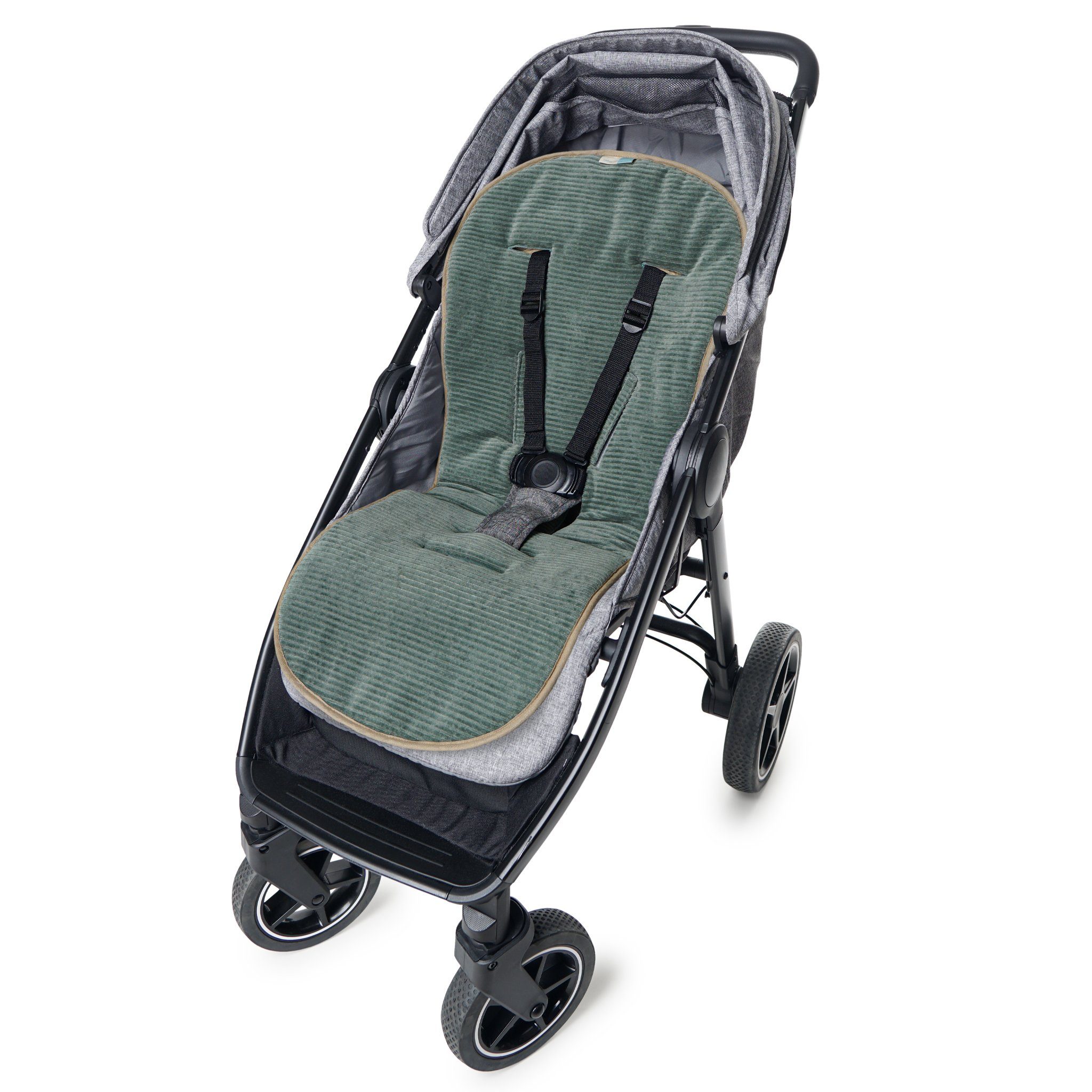 Liebes von priebes Kinderwagen-Sitzauflage MATHILDA COOLAIR Kinderwagen Buggysitzauflage Funktionsstoff atmungsa