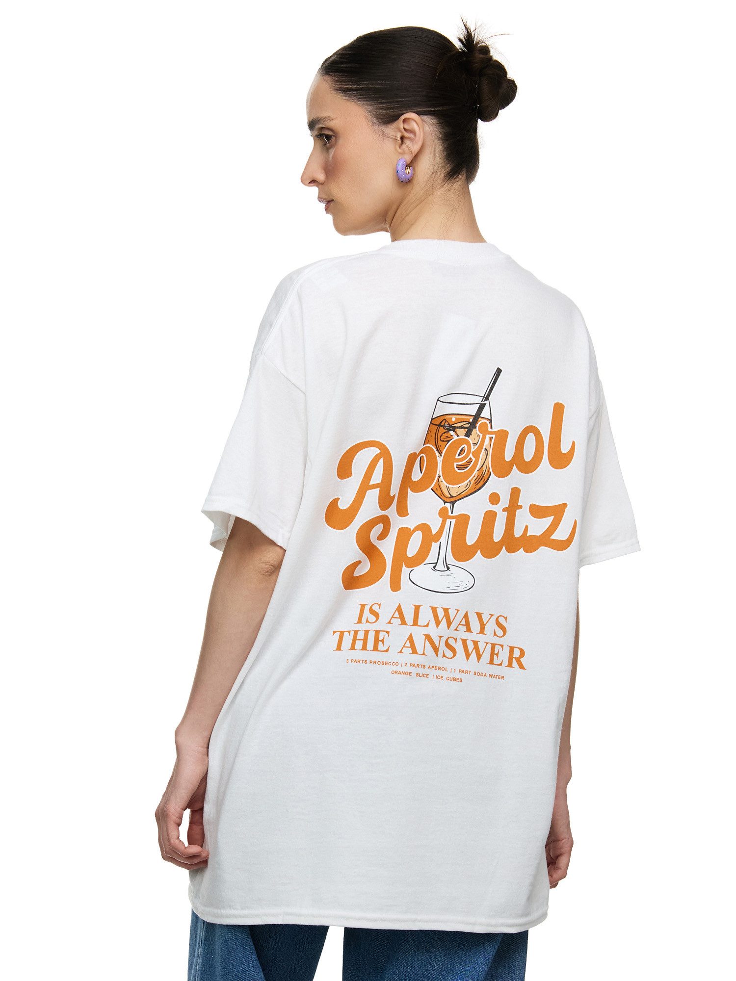 Worldclassca T-Shirt Worldclassca Oversized Print Aperol günstig online kaufen