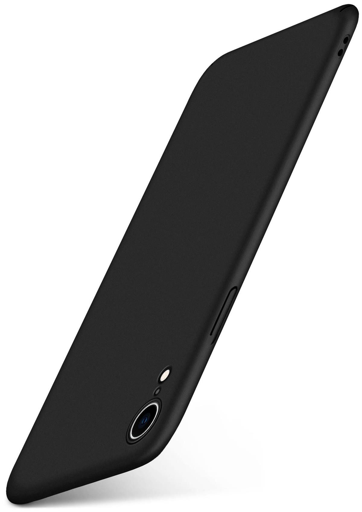 moex Handyhülle moex® Alpha Case für Apple iPhone XR, Hülle ultra dünn, Hardcase Back Cover, Schutzhülle Minimalistisch