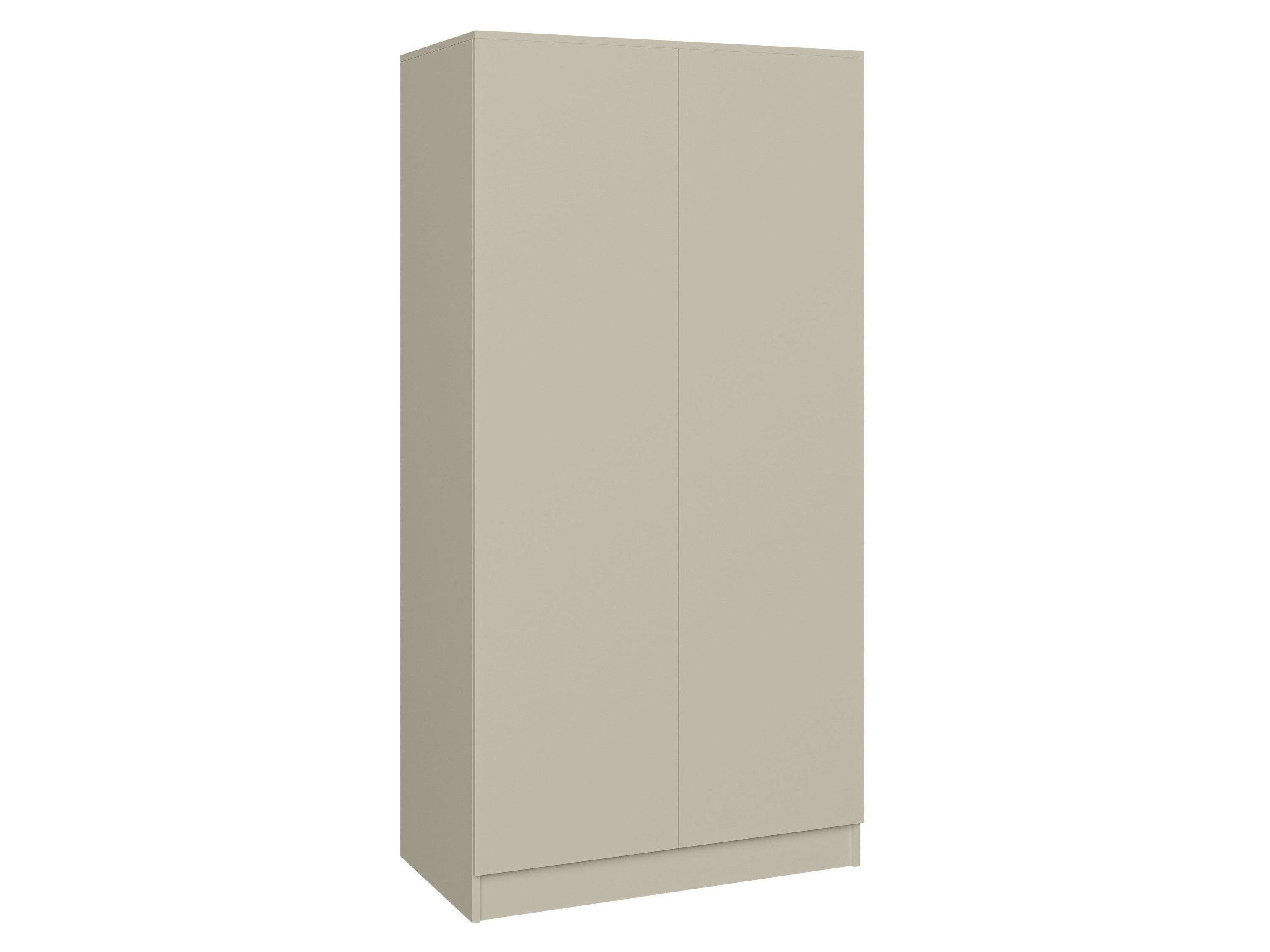 Beautysofa Kleiderschrank Zweitüriger mit Drehtürenschrank LOOK (Breite: 90 günstig online kaufen
