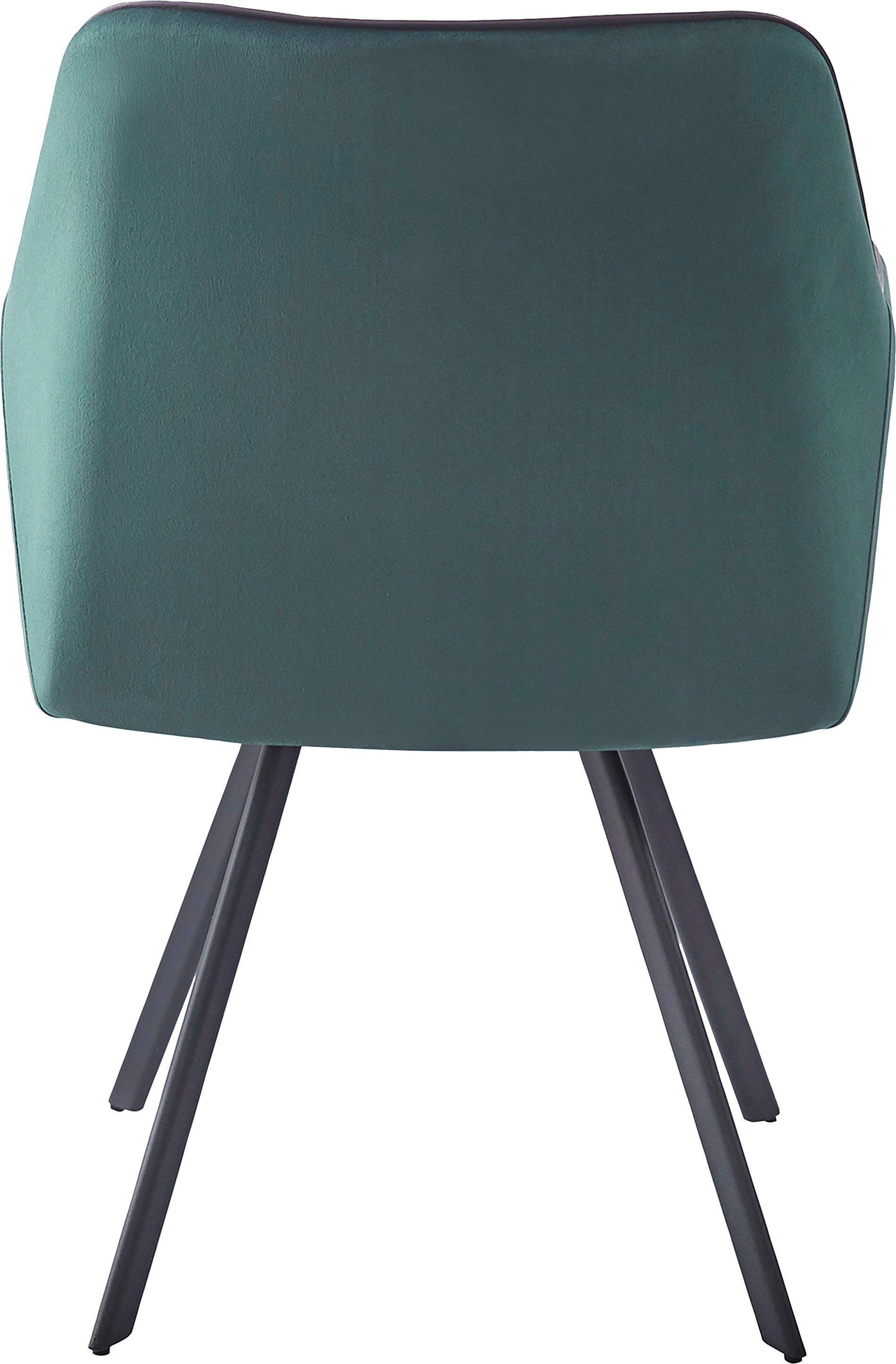 Grün aus 125 Stuhl Polsterstuhl (1 St), Kayoom Amber Samt Grün |