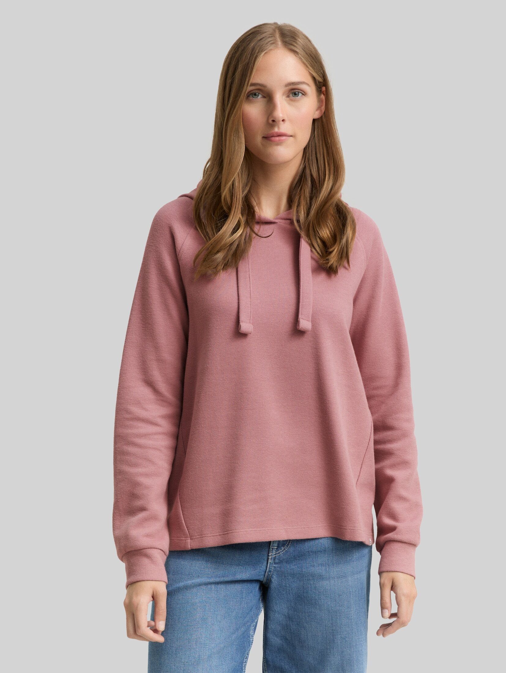 TOM TAILOR Denim Sweatshirt Strick & Sweatshirts Loose Fit Hoodie Sweatshirt