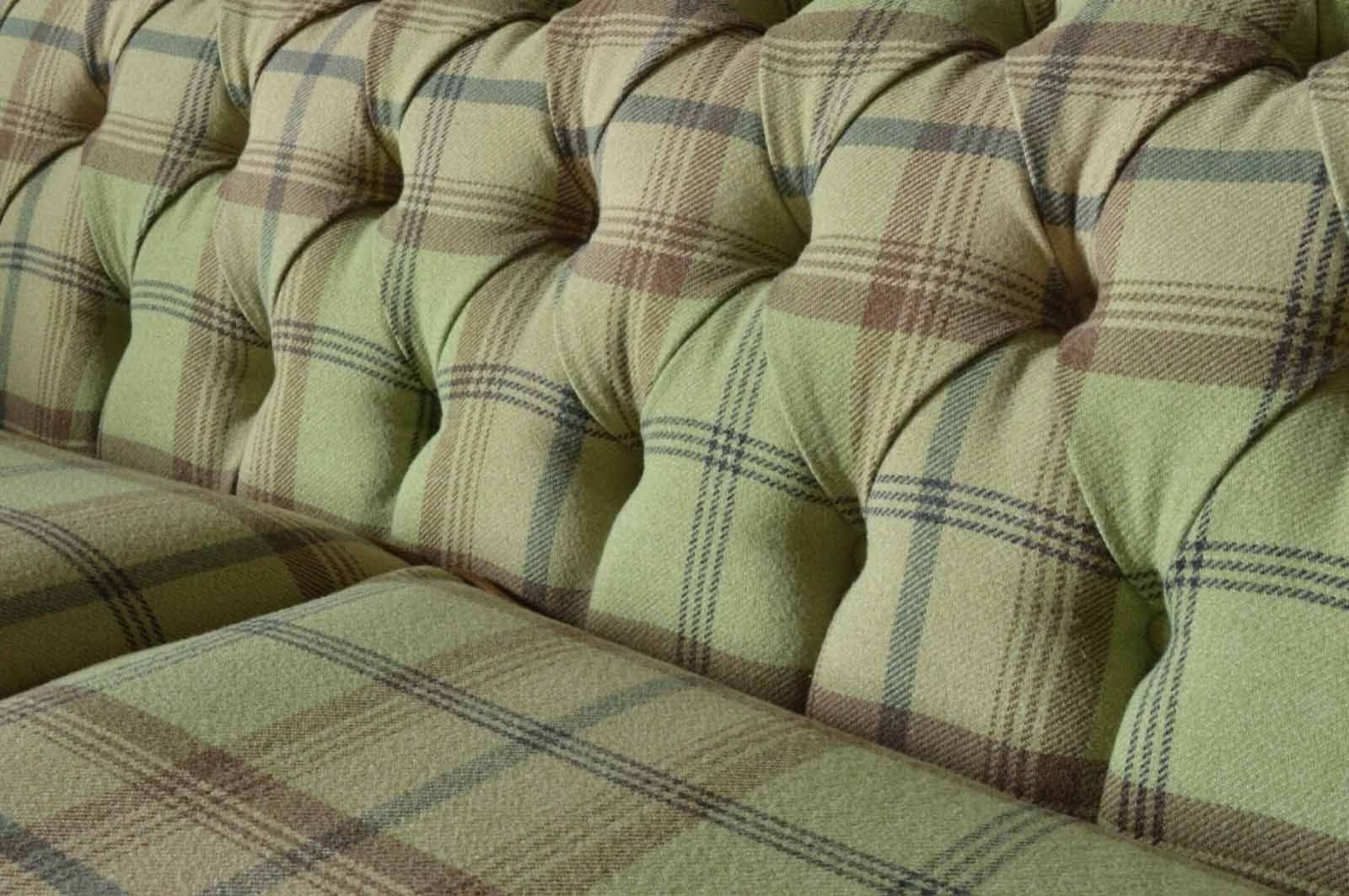 JVmoebel Sofa Sofa 3 Sitzer in Couch Polster Europe Sitz Neu, Design Chesterfield Luxus Textil Made