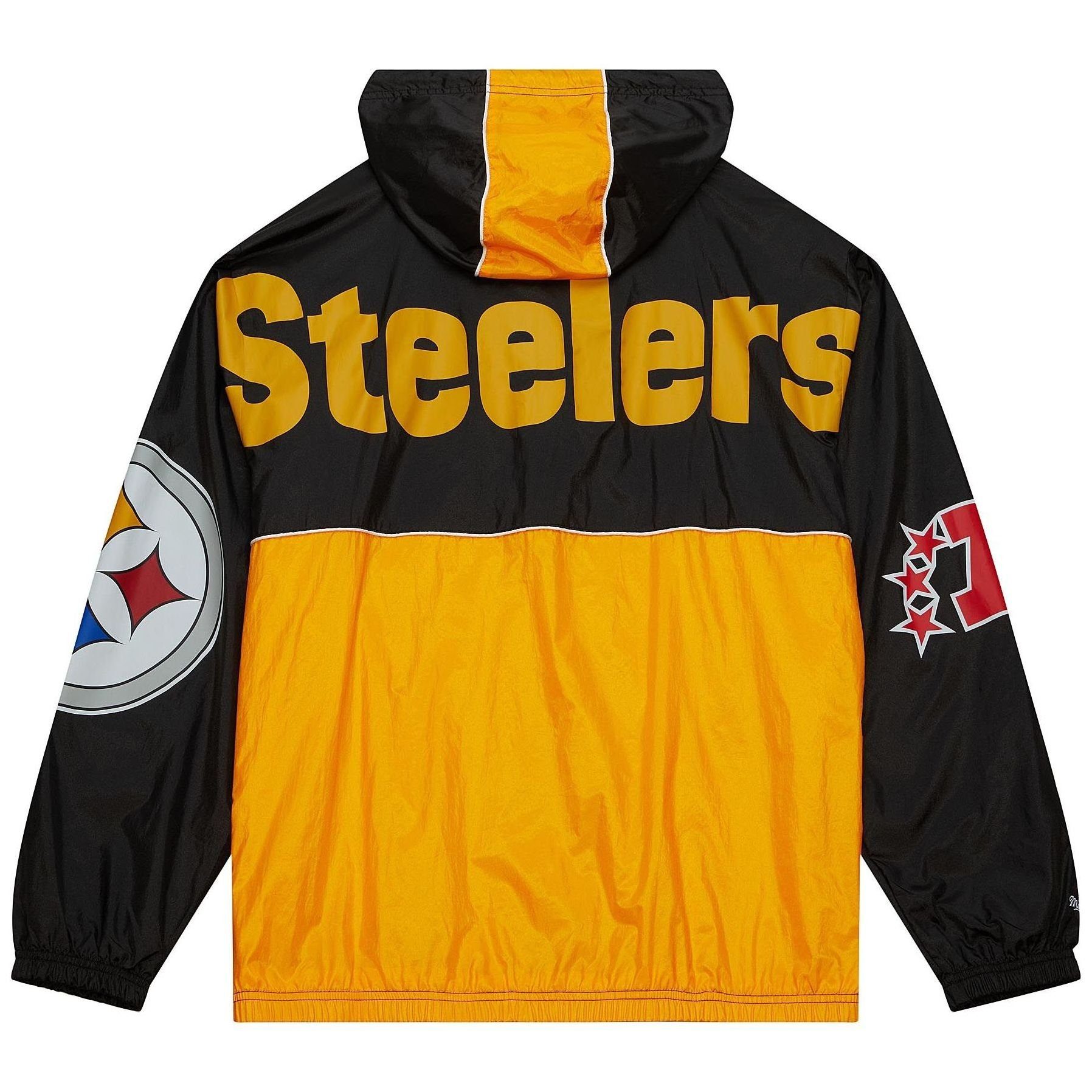 Ness Windbreaker Mitchell Pittsburgh Anorak & Steelers ORIGINS