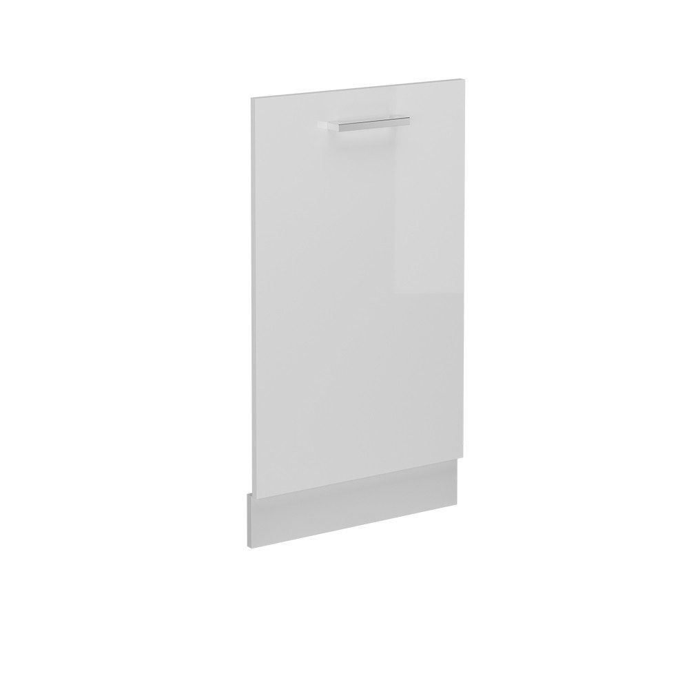 Vicco Frontblende R-Line, Weiß Hochglanz/Weiß, 45 cm ohne Arbeitsplatte (1 St)