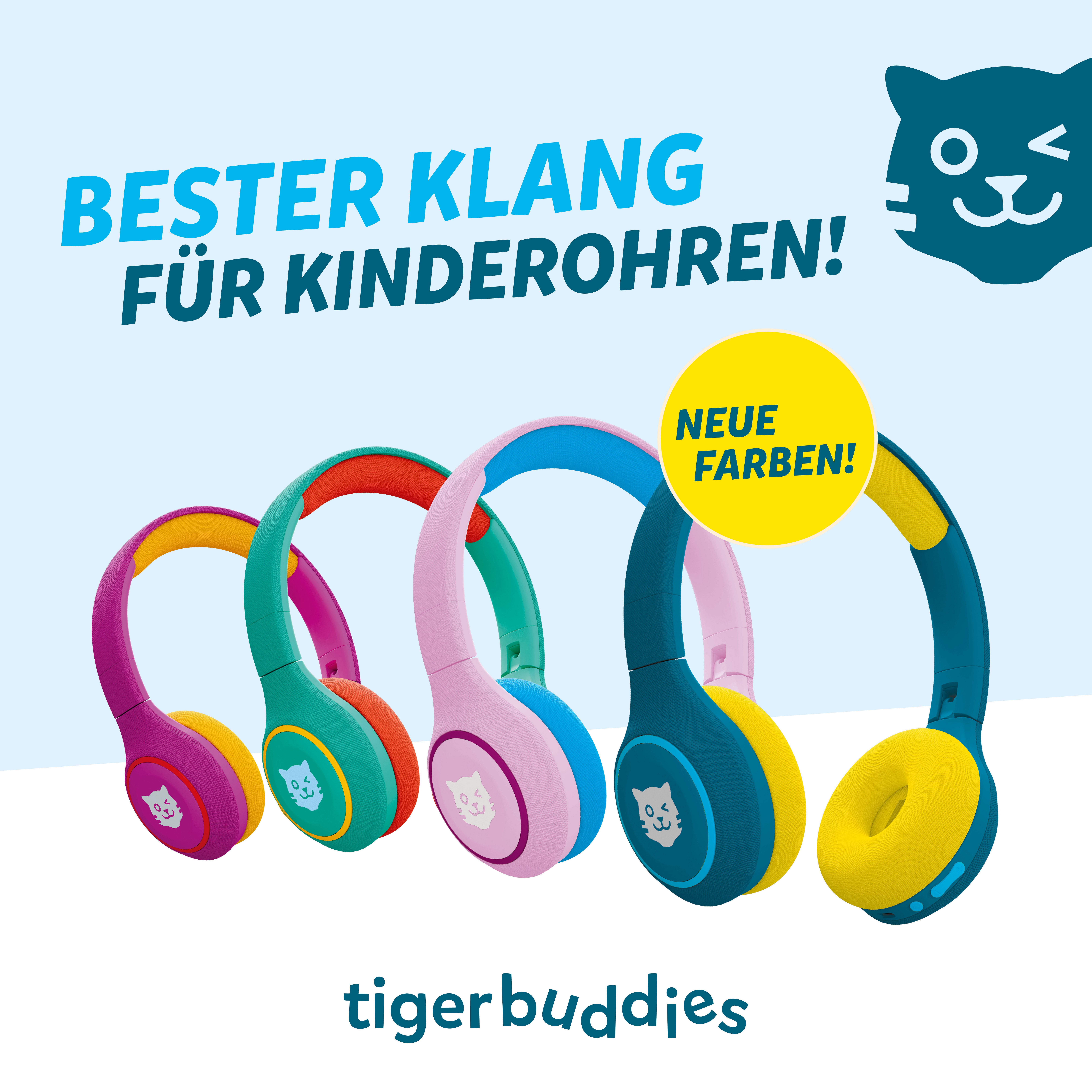 TigerMedia tigerbuddies Kinder-Kopfhörer
